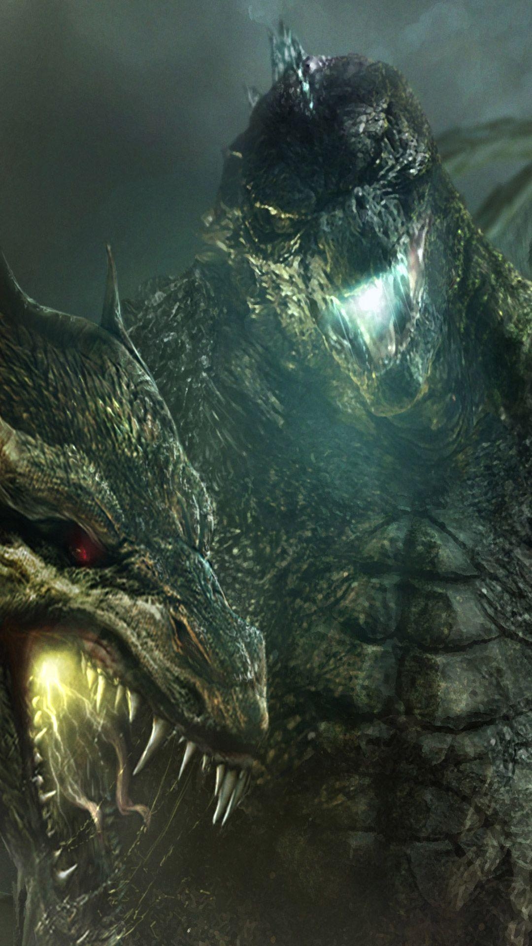 1080x1920 Free Godzilla vs King Ghidorah Godzilla King of the Monsters desktop wallpaper. Free iPhone, Mobiles HD,. Godzilla wallpaper, Godzilla vs king ghidorah, Godzilla, Phone