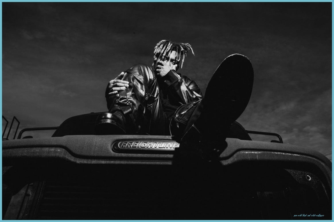 1170x780 HD Juice Wrld Aesthetic Wallpaper Wrld Black And White Wallpaper, Desktop