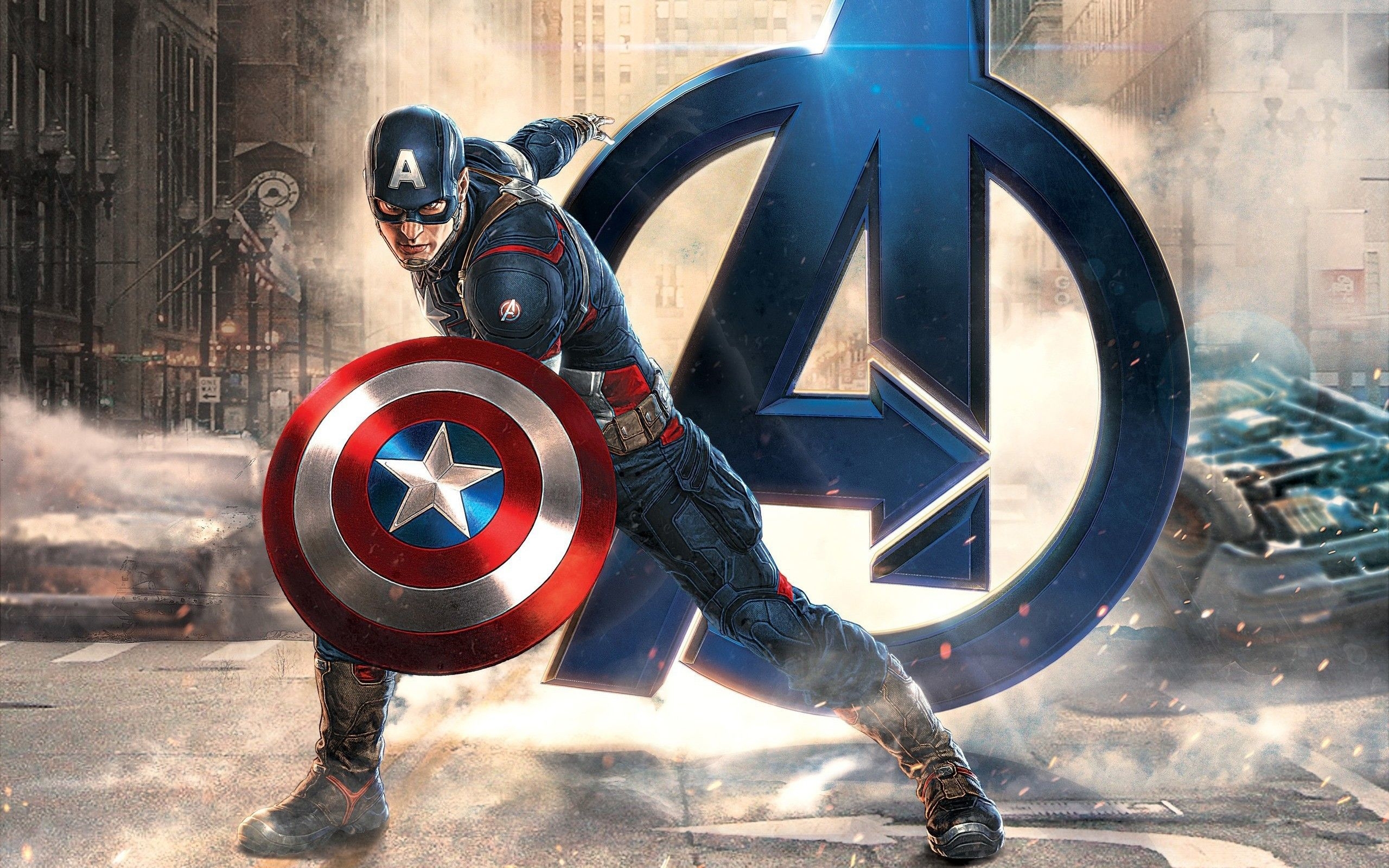 2560x1600 Captain America Wallpaper background picture, Desktop