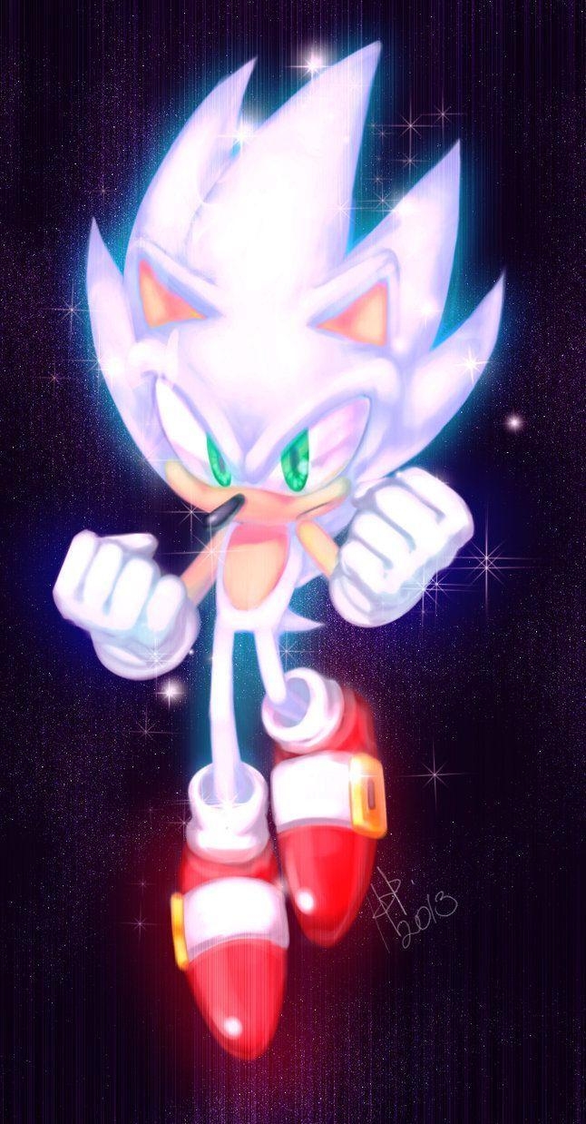 650x1240 Hyper sonic, the second level after Super Sonic, once the chaos, Phone