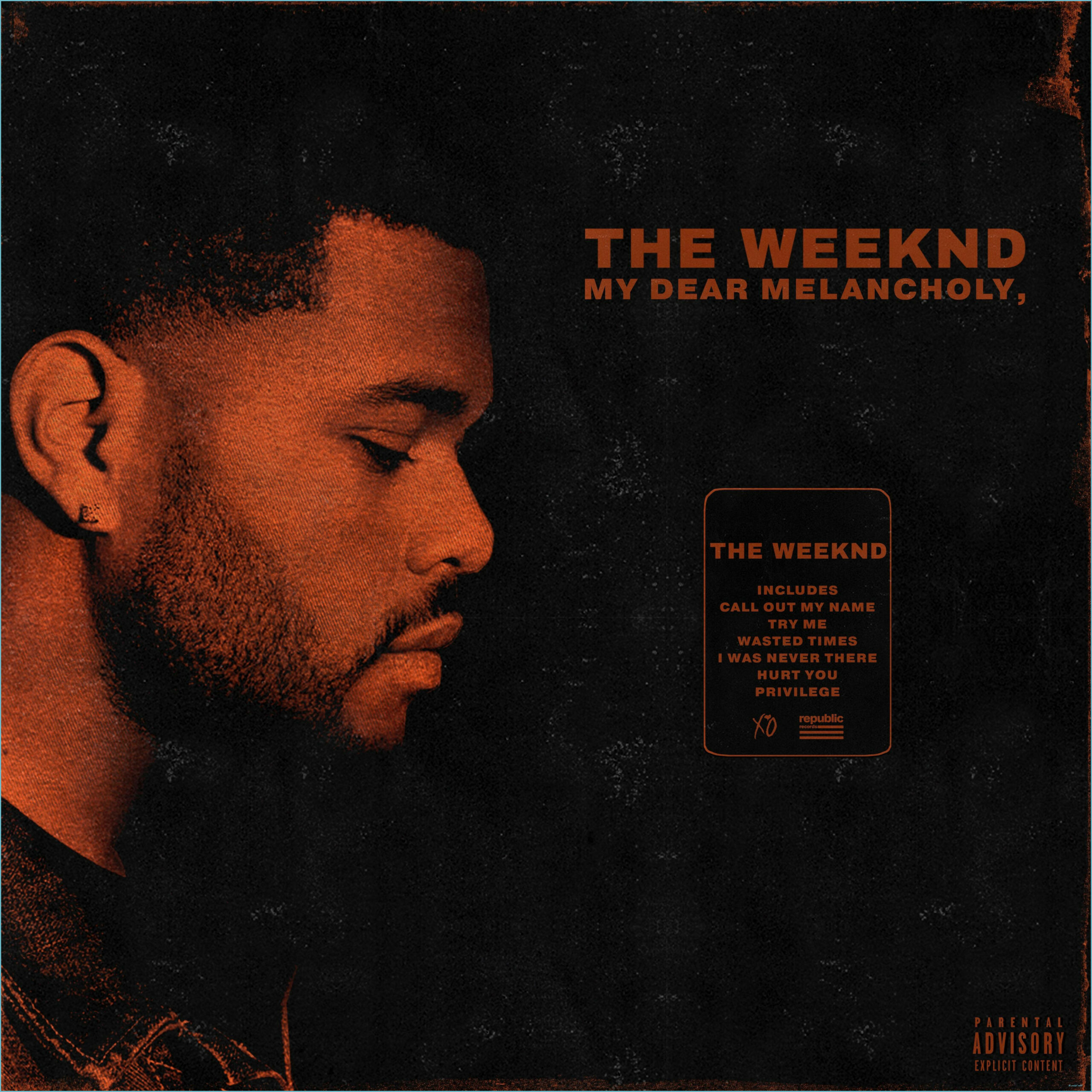 2560x2560 The Weeknd Dear Melancholy,, Fakealbumcovers Weeknd Reddit, Phone