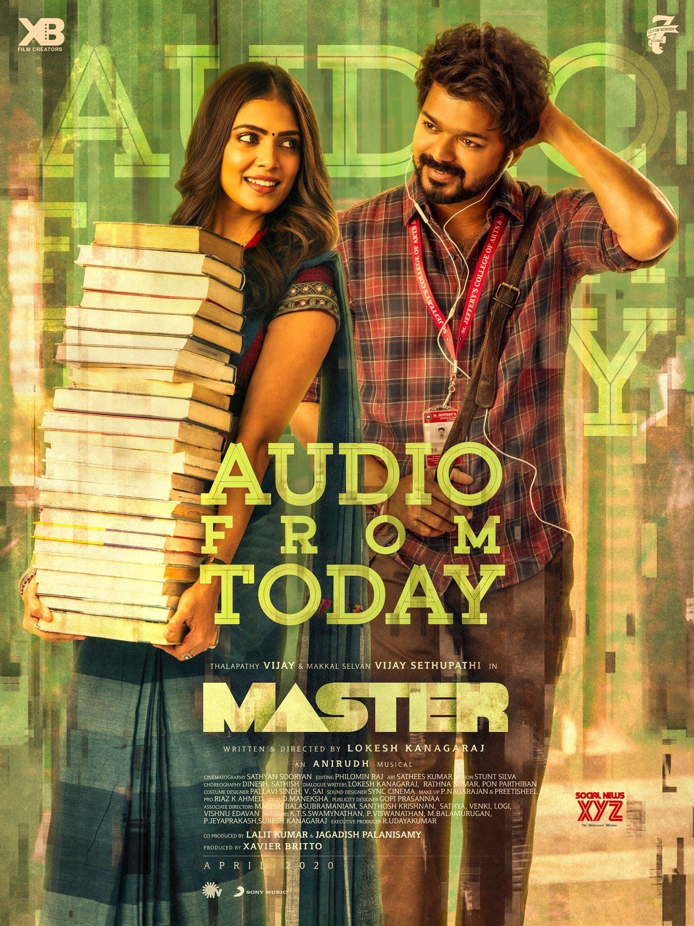 1400x1870 Thalapathy Vijay And Malavika Mohanan First Look HD Poster From Master News XYZ, Phone