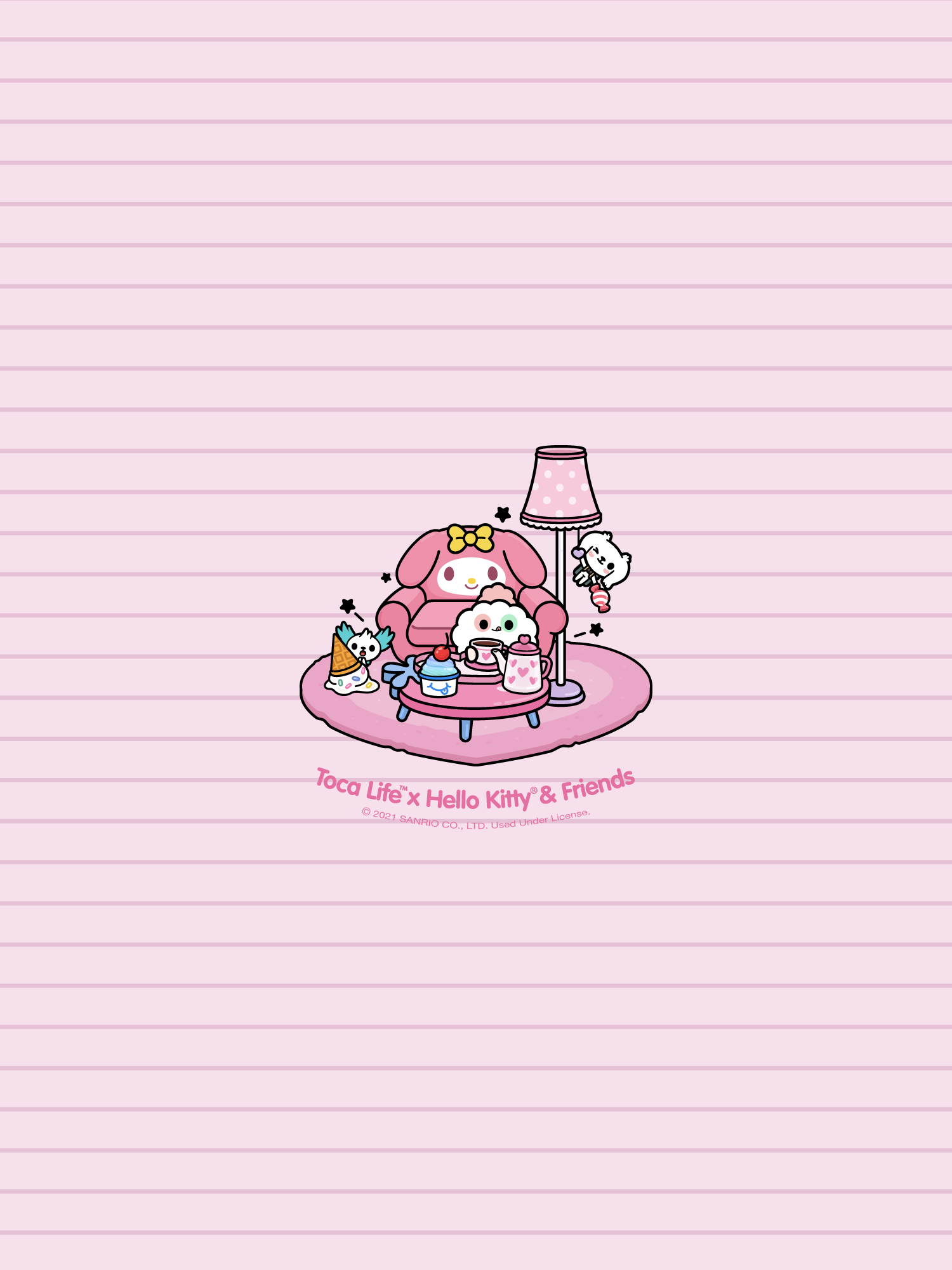 1500x2000 Toca Life x Hello Kitty and Friends, Phone