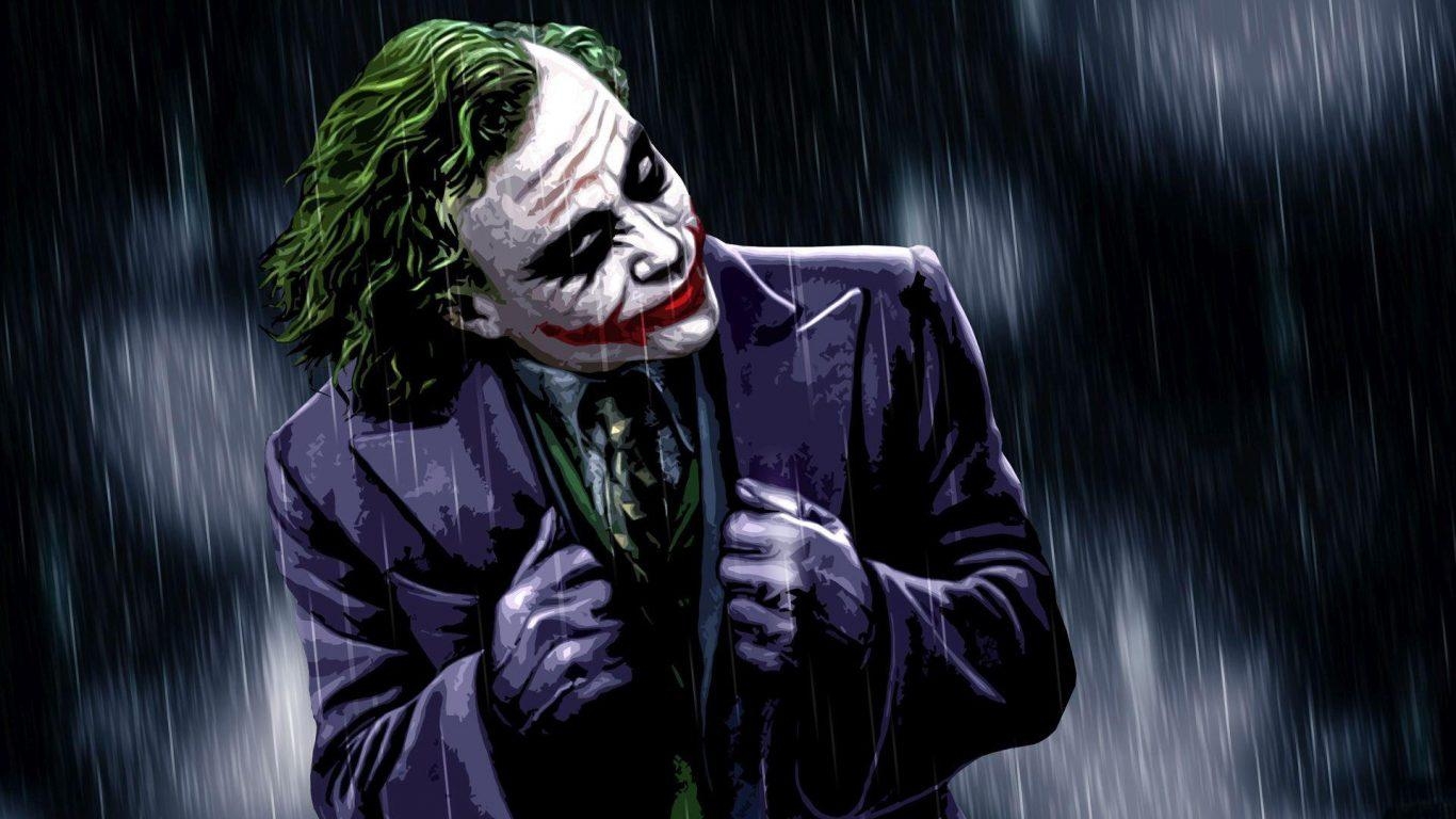 1370x770 The Joker The Dark Knight Desktop Wallpaper HD For Mobile, Desktop