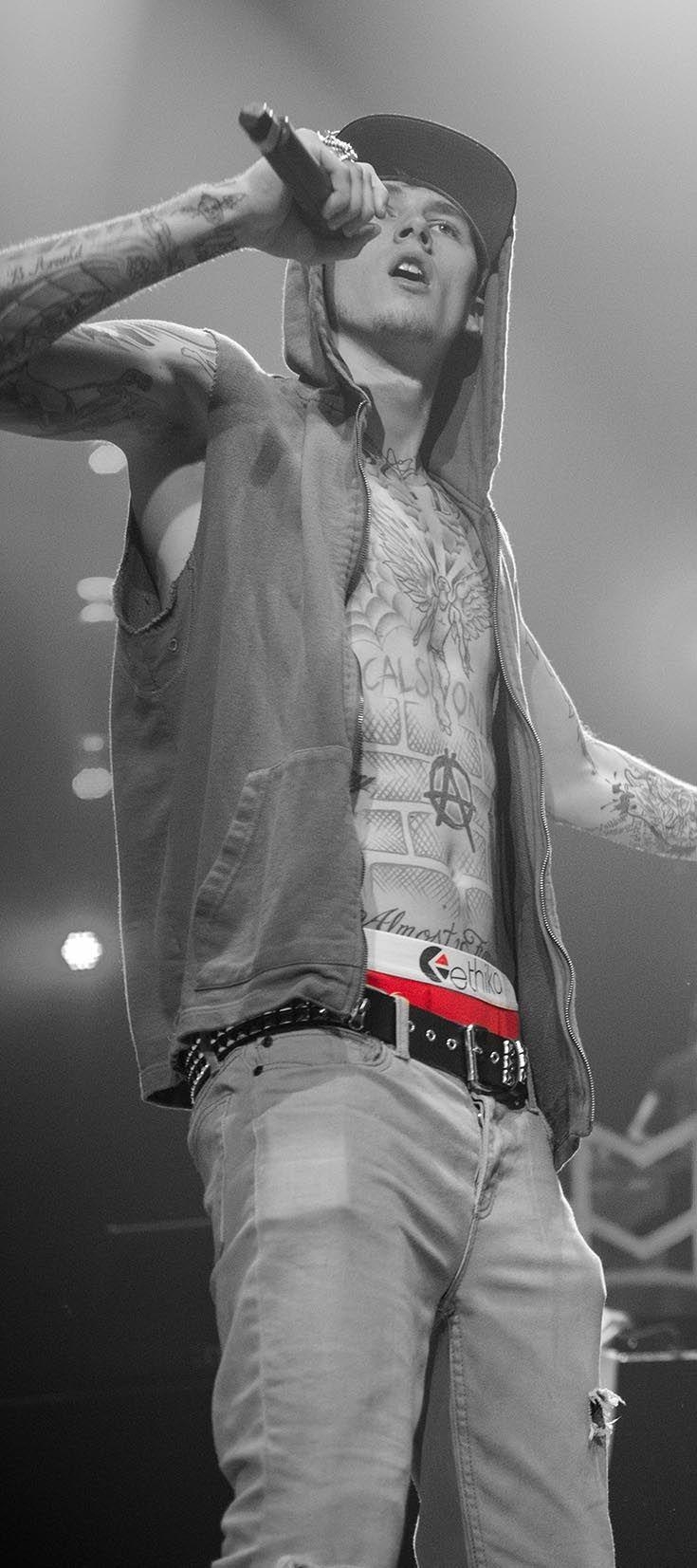 740x1660 MGK in the Red Solid Staple underwear. ETHIKA MENS in 2019, Phone