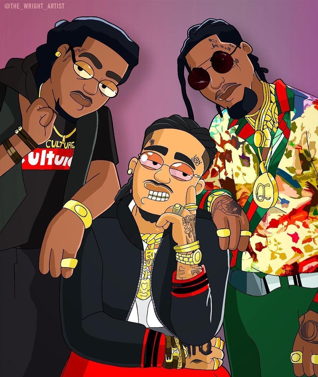 1080x1290 Migos Family Guy Style. Comikz, Comedy, ART. Rapper, Phone