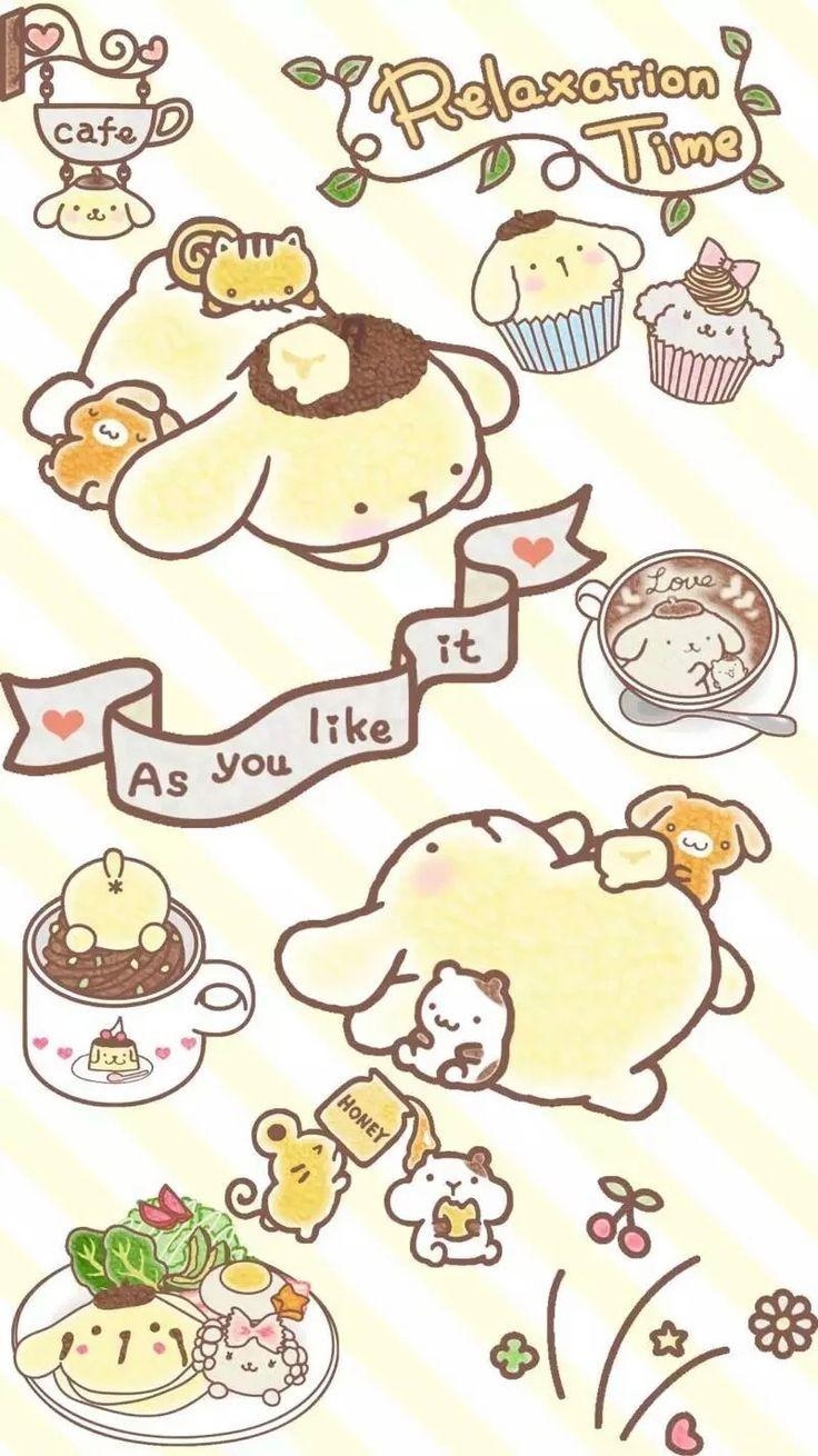 740x1310 best Pom pom purin image. Kawaii, Kawaii cute, Phone