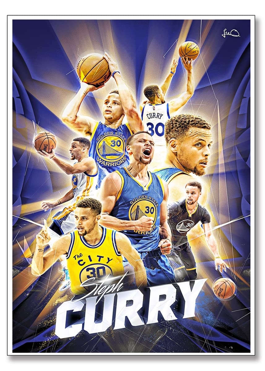 860x1200 Steph Curry Posters for Walls Golden State Warriors Poster Sports Basketball Superstar Canvas Wall Art Modern Inspirational Wall Decor Print Painting for Bedroom Livingroom Dorm 12x16 Inch Unframed: Posters & Prints, Phone