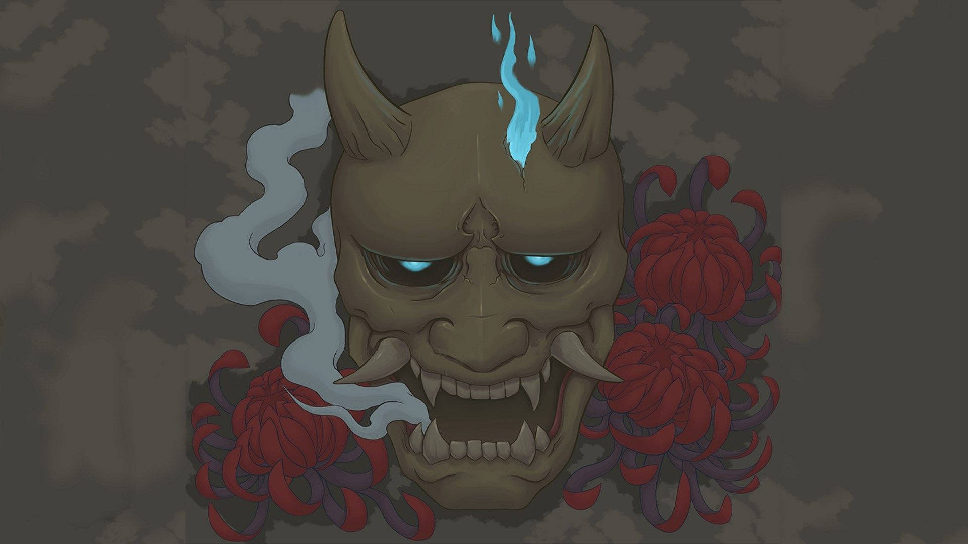 1920x1080 Oni Mask Wallpaper, Desktop