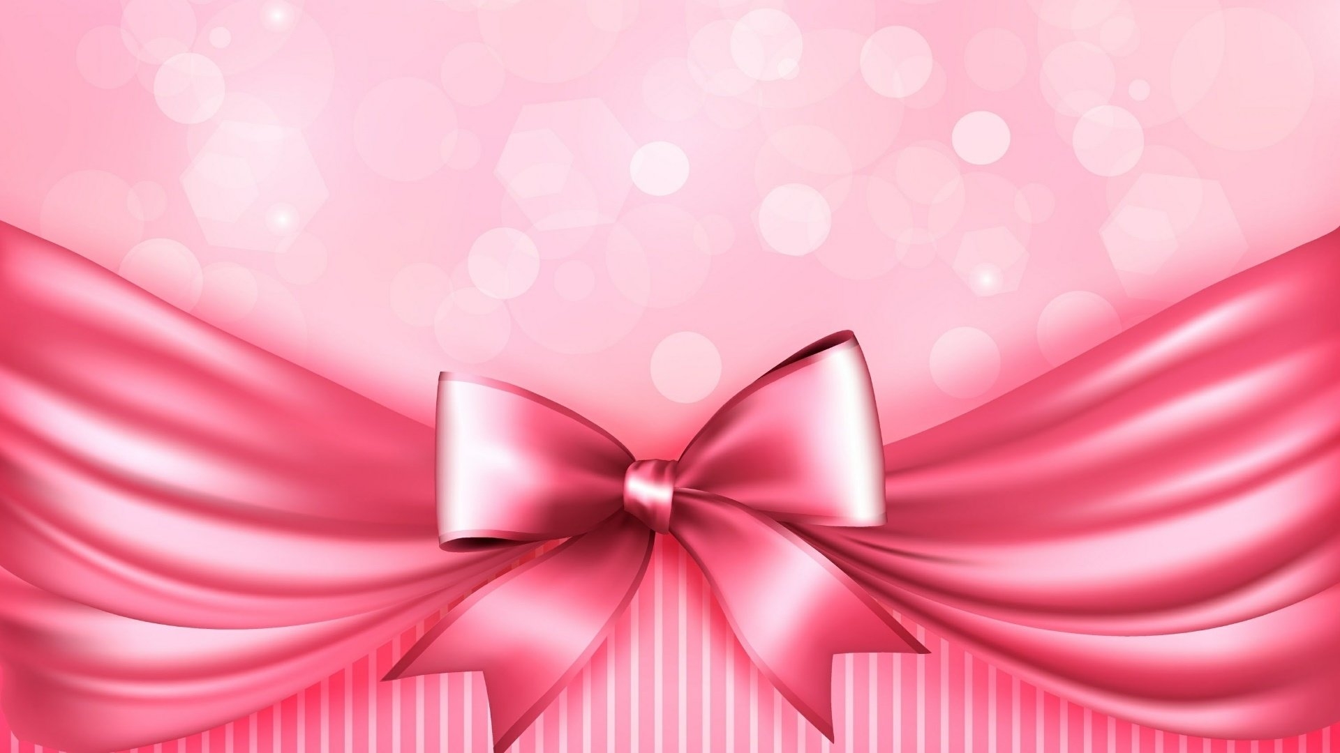 1920x1080 Pink Satin Bow, Desktop