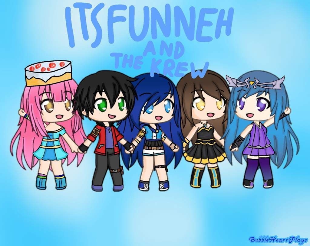 1030x820 ItsFunneh And The Krew. Cute art, Fan art drawing, Desktop