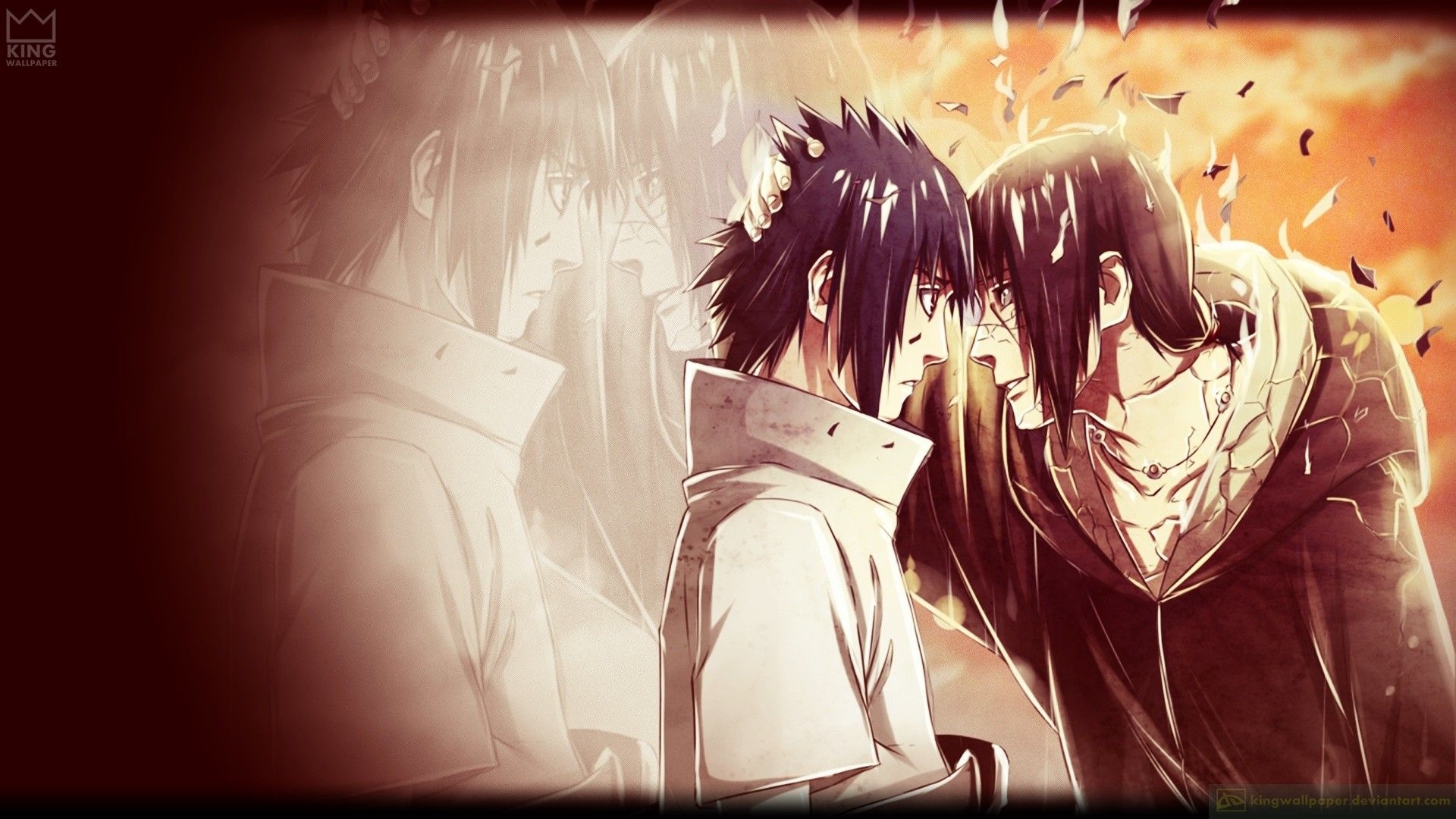 1920x1080 Wallpaper Itachi And Sasuke, Desktop