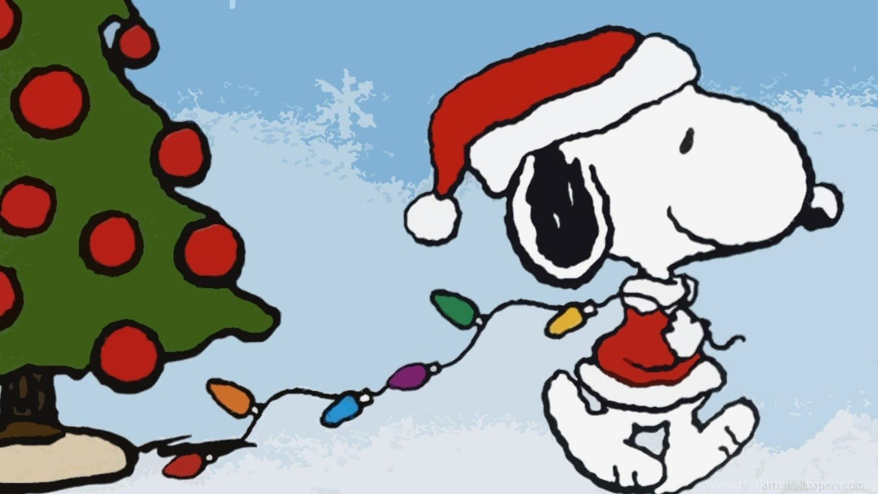 1280x720 Snoopy Christmas Background Wallpaper Zone Desktop Background, Desktop