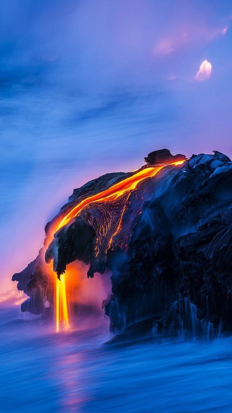 750x1340 Magma lock screen iPhone 7 and 7 Plus 750×1334, Phone