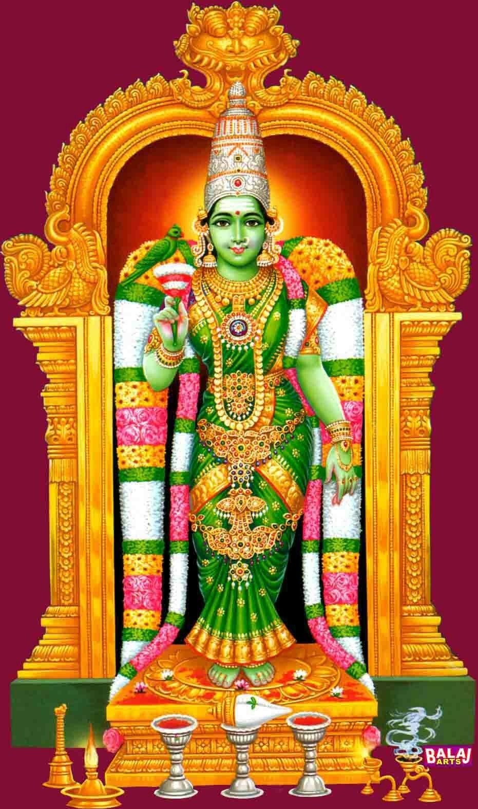 940x1580 Madurai meenakshi Amman. Hindu deities, Deities, Durga goddess, Phone