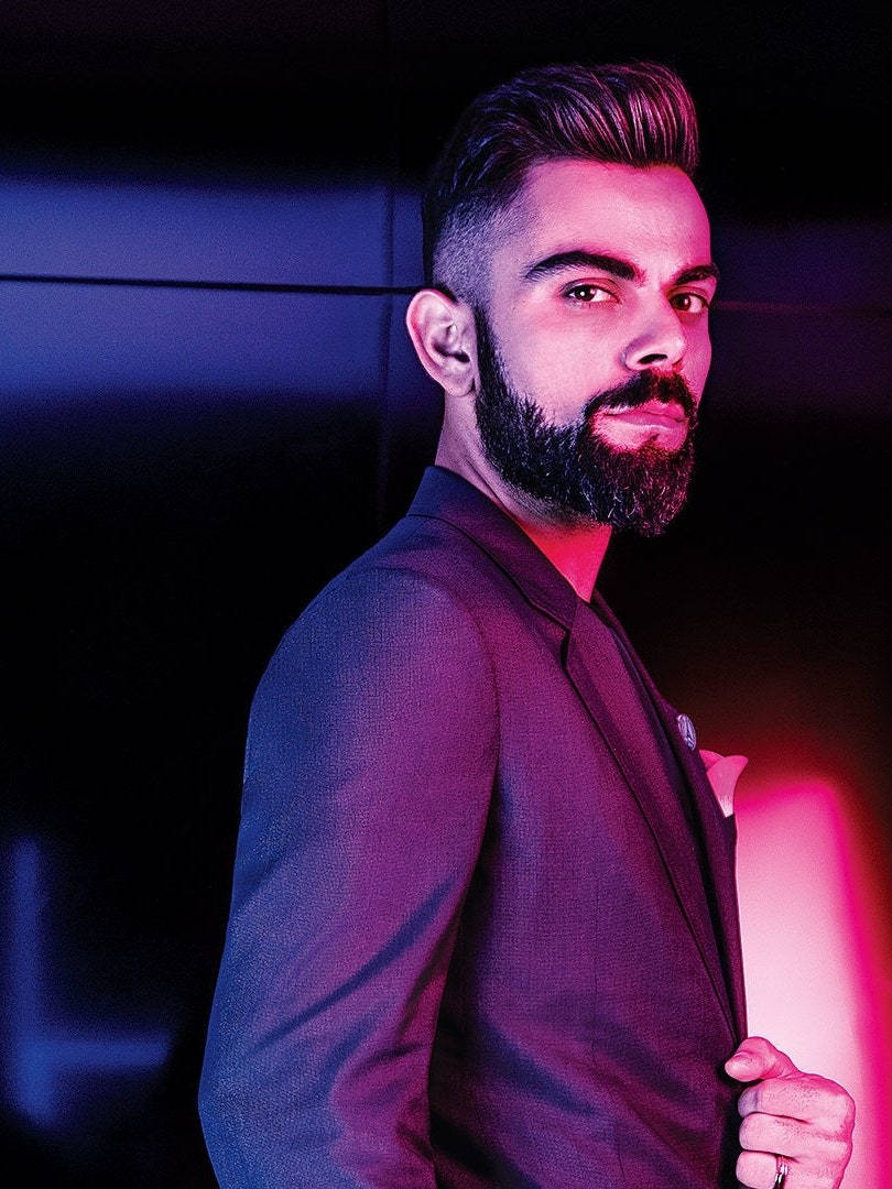 810x1080 Download Virat Kohli HD Black Tuxedo Wallpaper, Phone