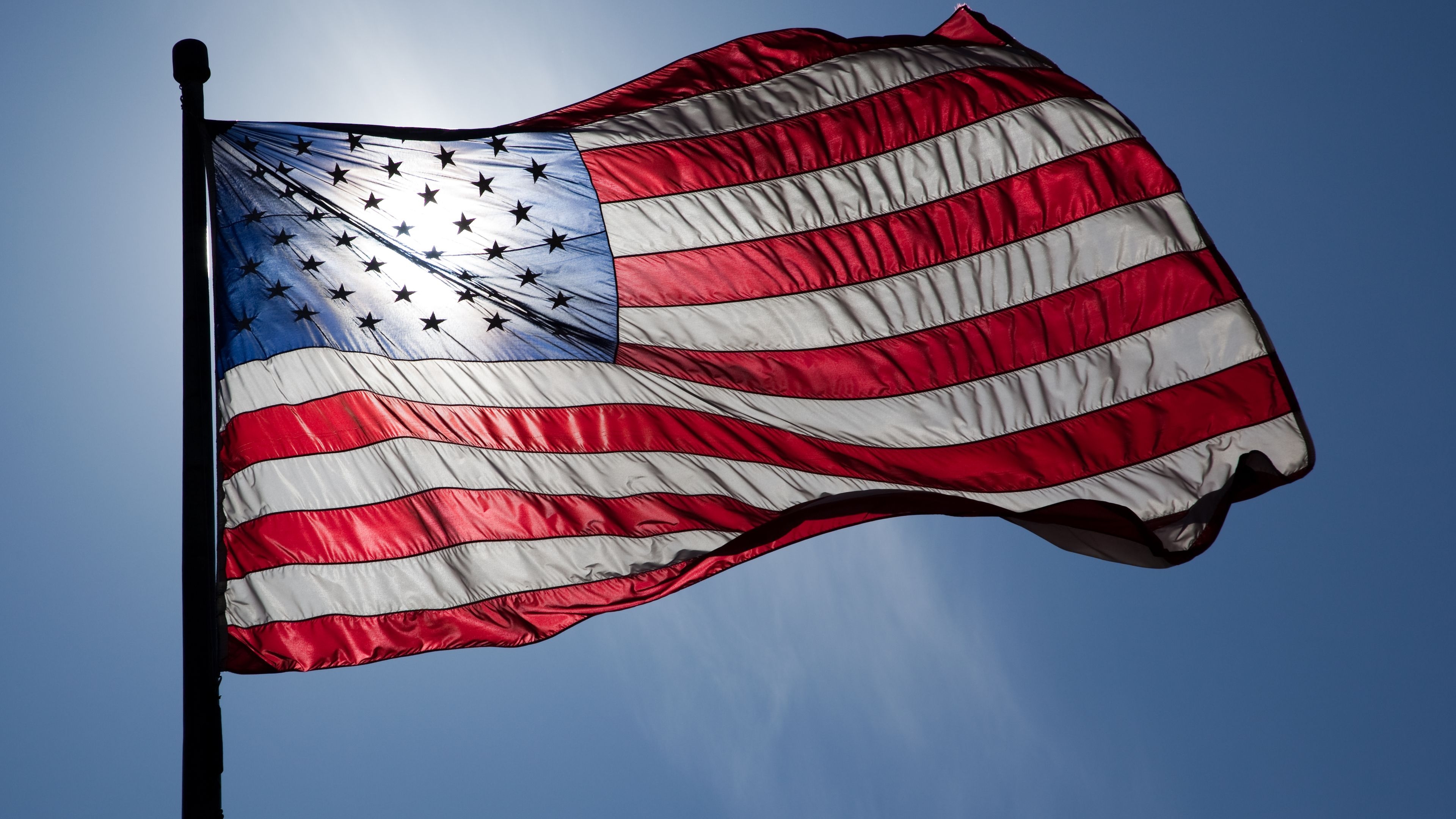 3840x2160 American Flag 4k HD 4k Wallpaper, Image, Background, Photo and Picture, Desktop