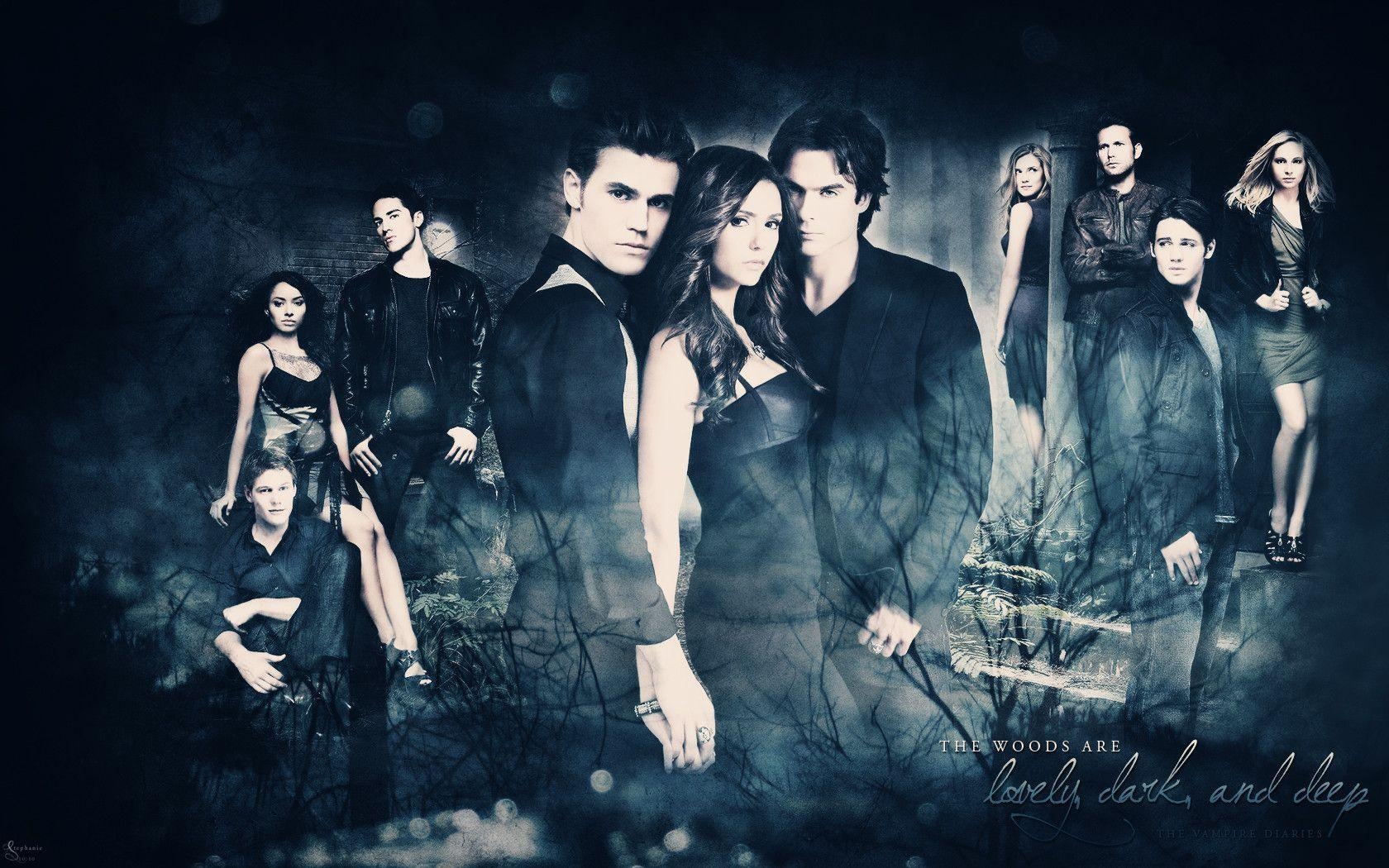 1680x1050 The Vampire Diaries ღ Vampire Diaries Wallpaper 24772668, Desktop