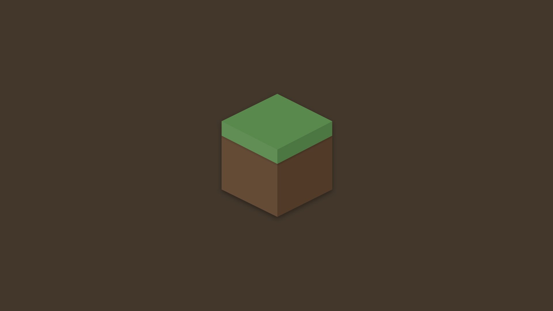 1920x1080 Material Minecraft Grass Block (x Post R Minecraft), Desktop