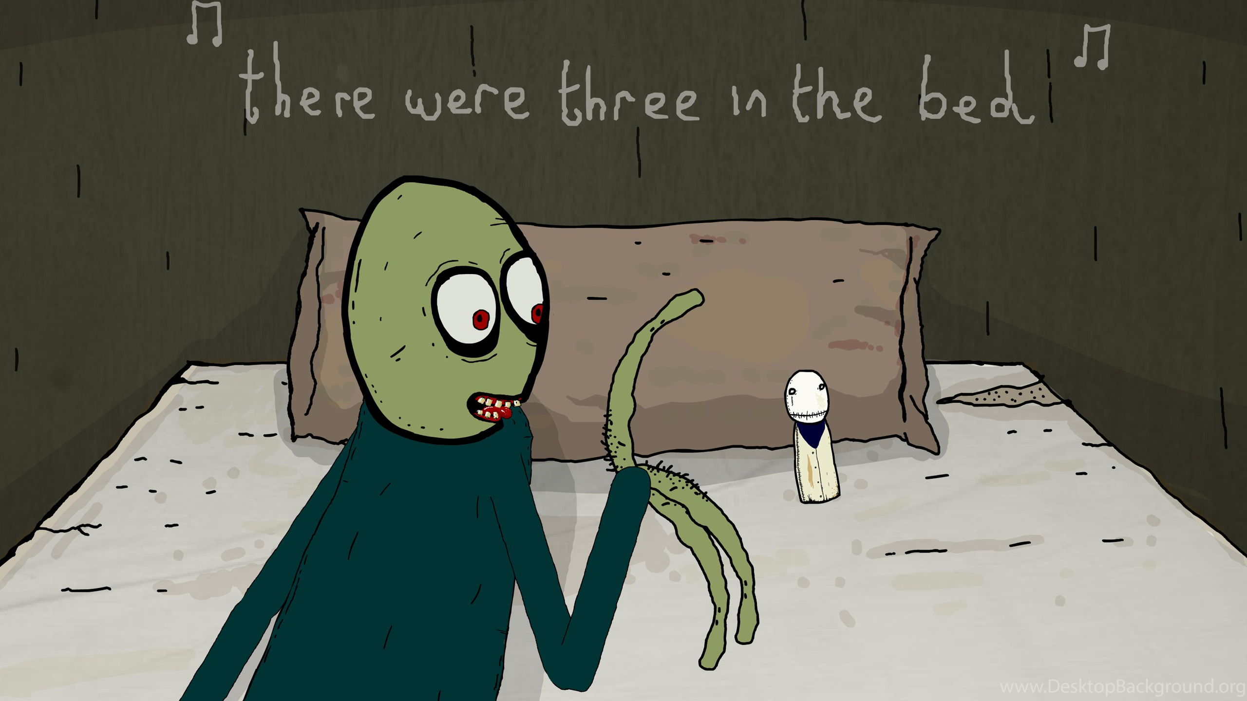 2560x1440 Fat Pie Image Salad Fingers, David Firth, Devvo, Spoilsbury. Desktop Background, Desktop