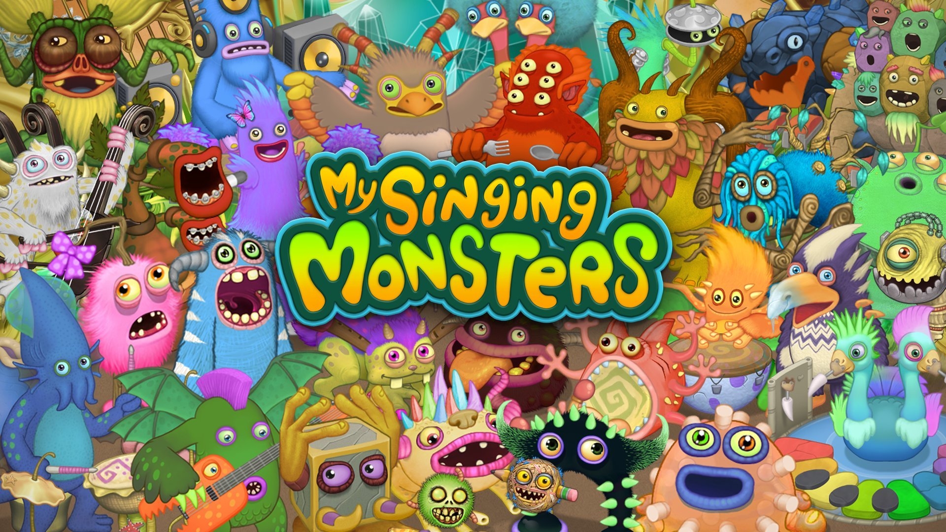 1920x1080 My Singing Monsters, You could say that a desktop wallpaper like this one is quite. Rare.? *bows* thank you, thank you, Desktop