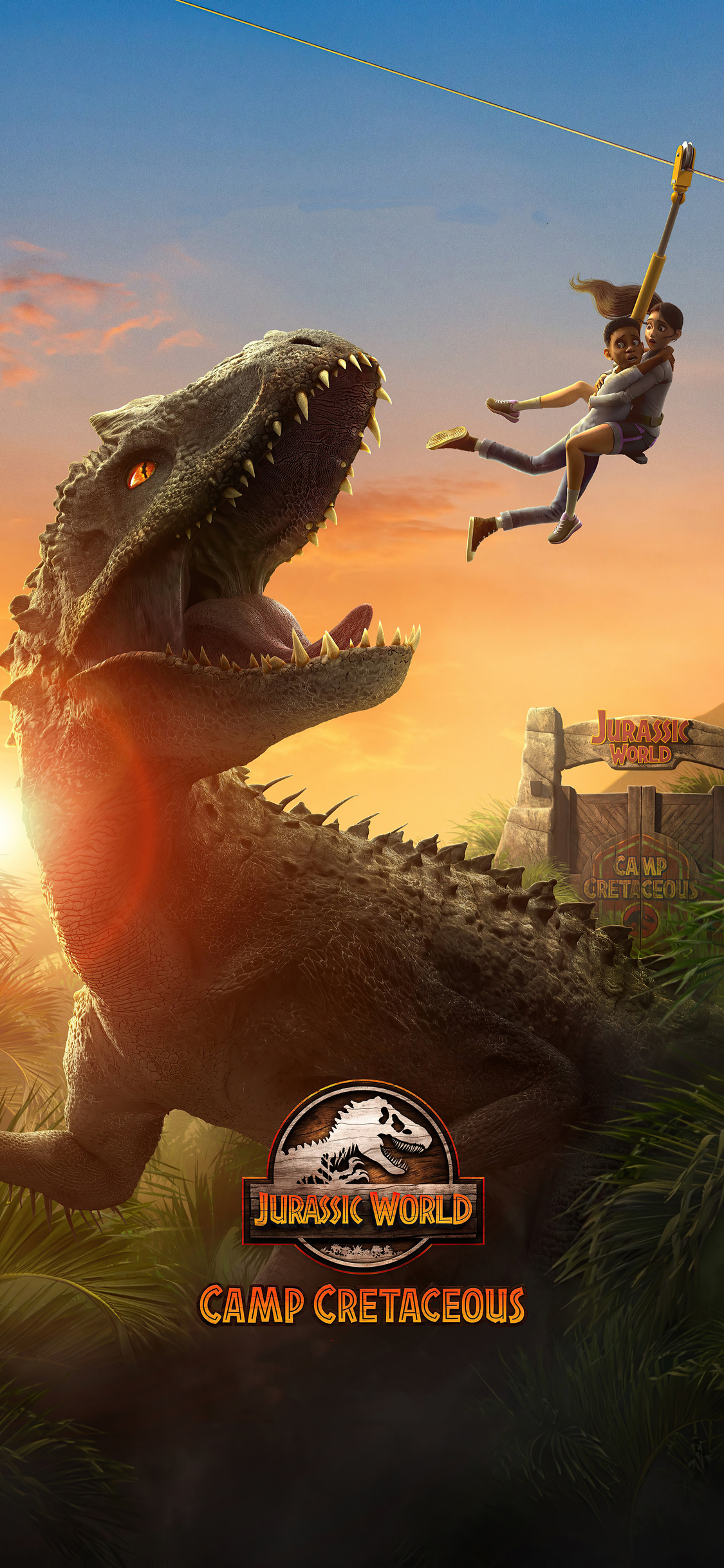 1130x2440 Jurassic World Camp Cretaceous iPhone XS, iPhone iPhone X HD 4k Wallpaper, Image, Background, Photo and Picture, Phone