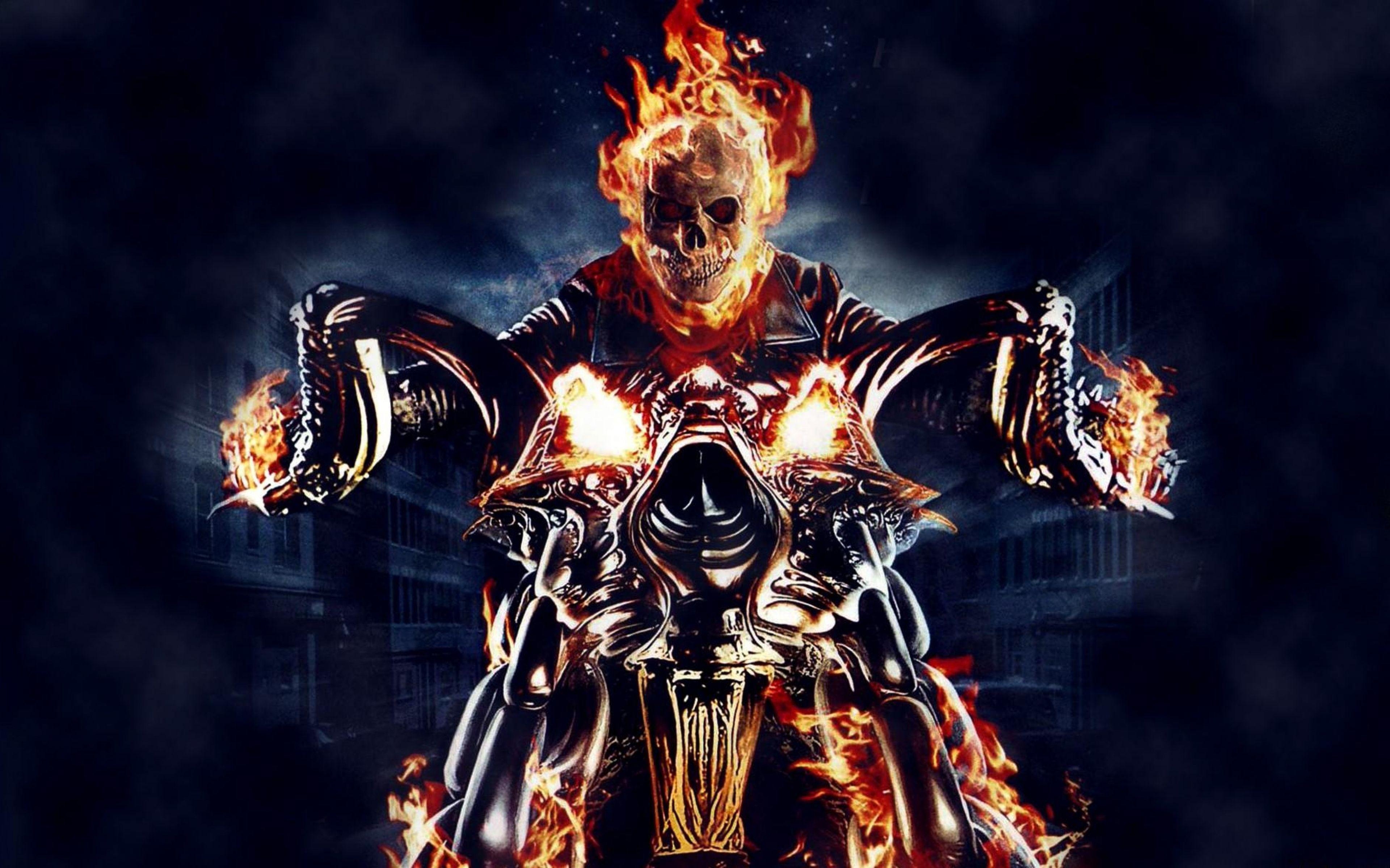 3840x2400 Ultra HD 4K Ghost rider Wallpaper HD, Desktop Background, Desktop