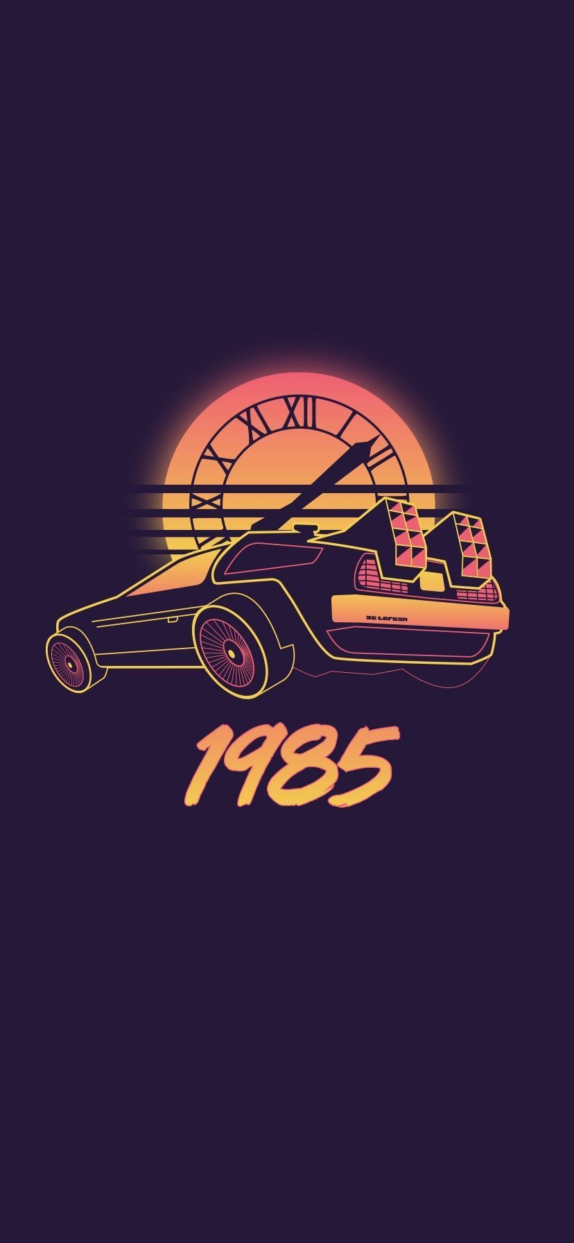 830x1800 Back to the Future iPhone Wallpaper Free Back to the Future iPhone Background, Phone