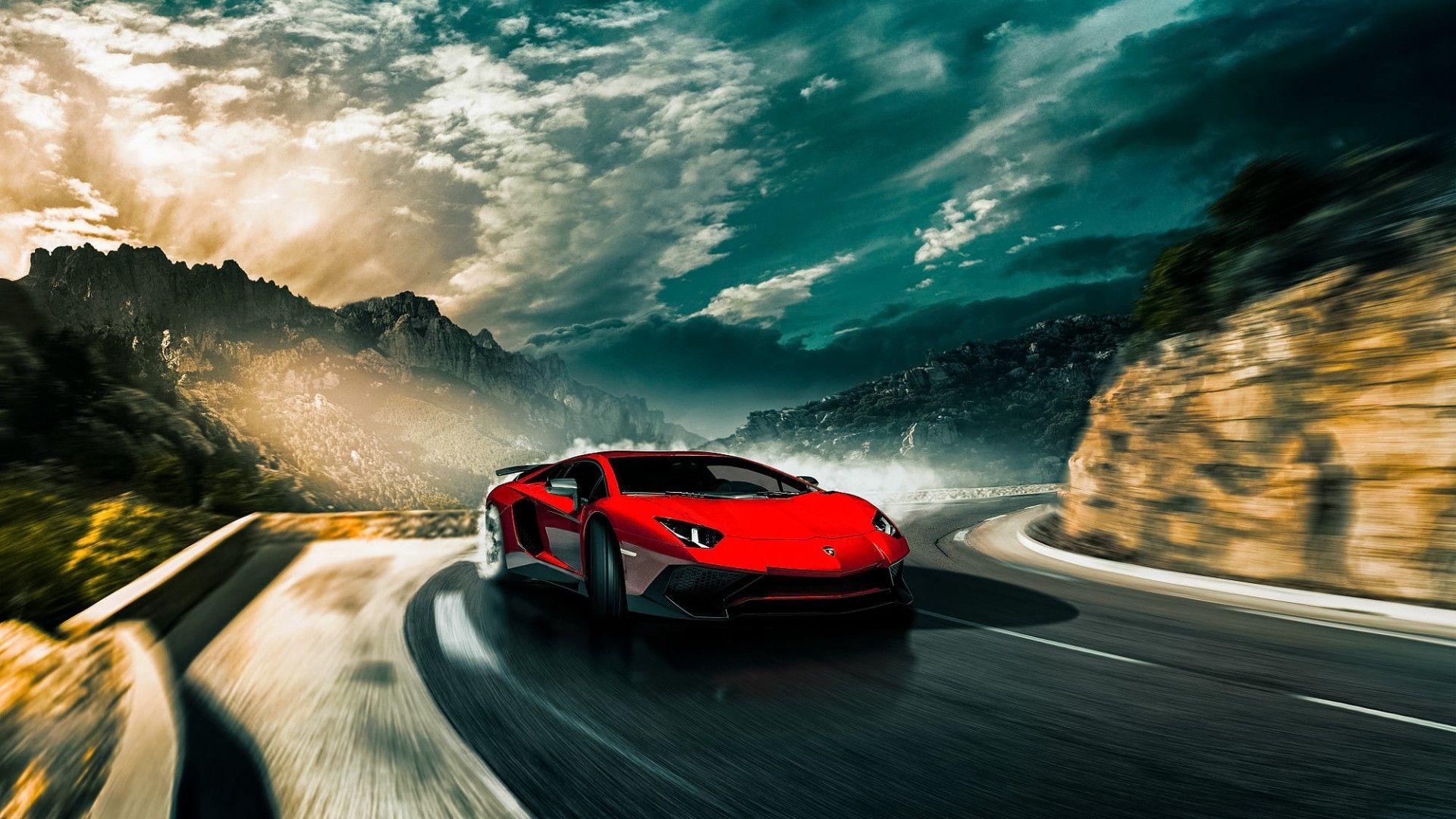 1920x1080 Wallpaper Lamborghini Aventador, LP 750 4 Superveloce, Lamborghini, Desktop