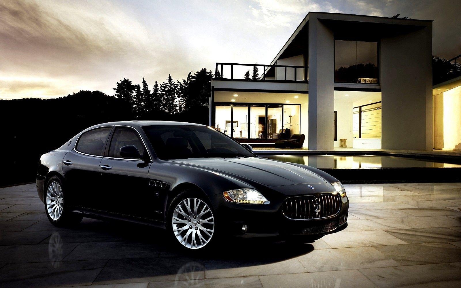 1600x1000 Good Looking Maserati Quattroporte Black Quattroporte Black HD, Desktop