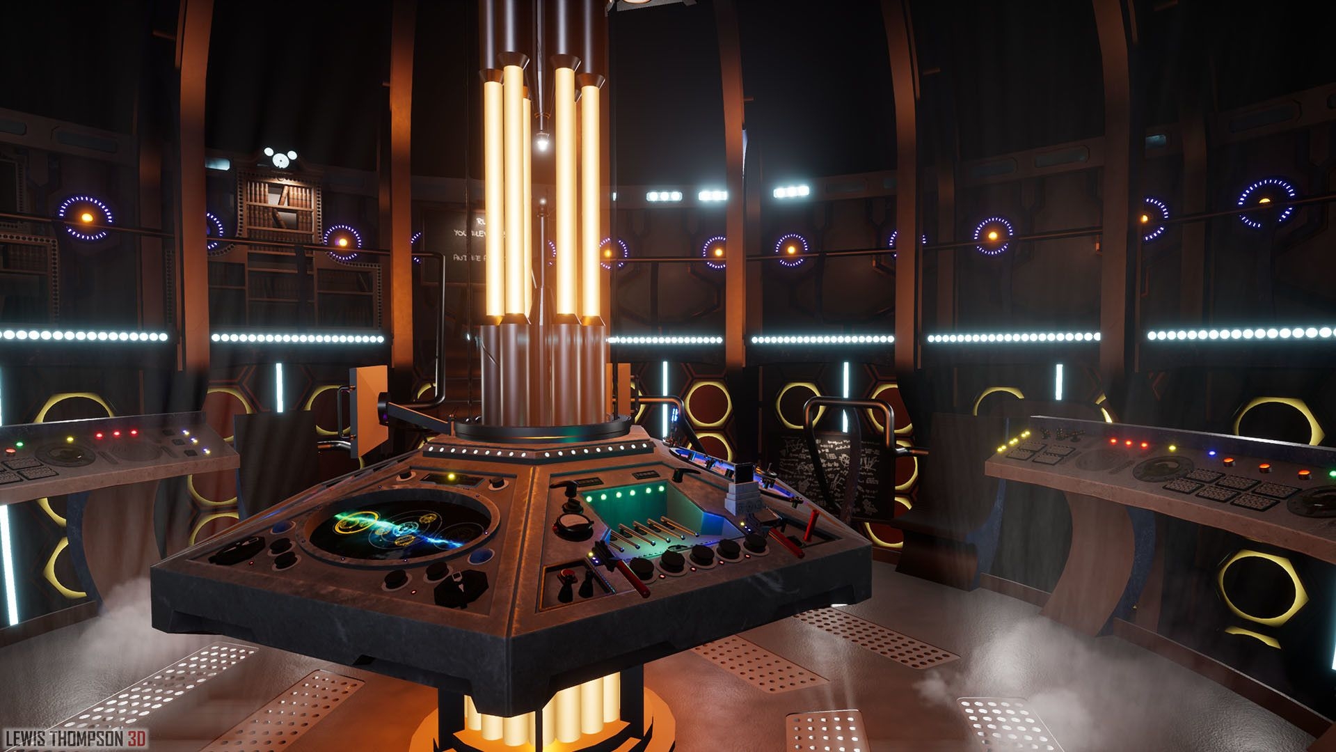 1920x1080 Tardis Interior Unreal Engine.teahub.io, Desktop