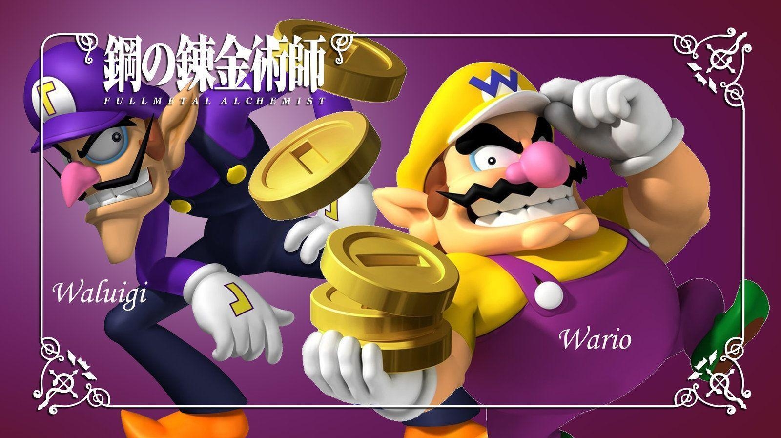 1600x900 Wario and Waluigi (Final Calamity), Desktop