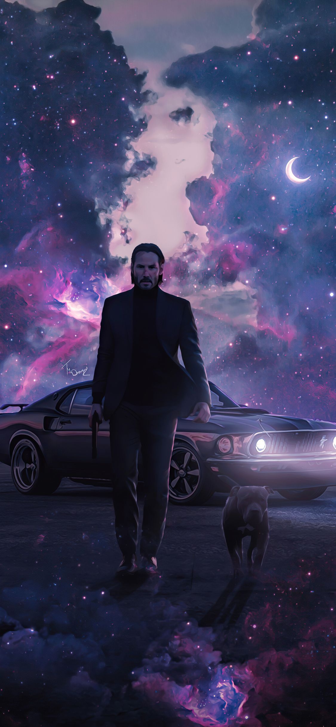 1130x2440 John Wick Dog 4k 2020 iPhone XS, iPhone iPhone X HD 4k Wallpaper, Image, Background, Photo and Picture, Phone