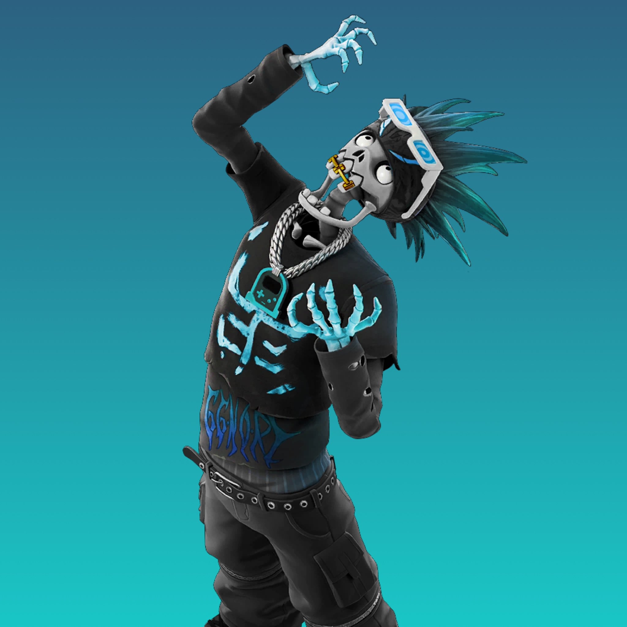 2050x2050 Bonejamin Fortnite wallpaper, Phone