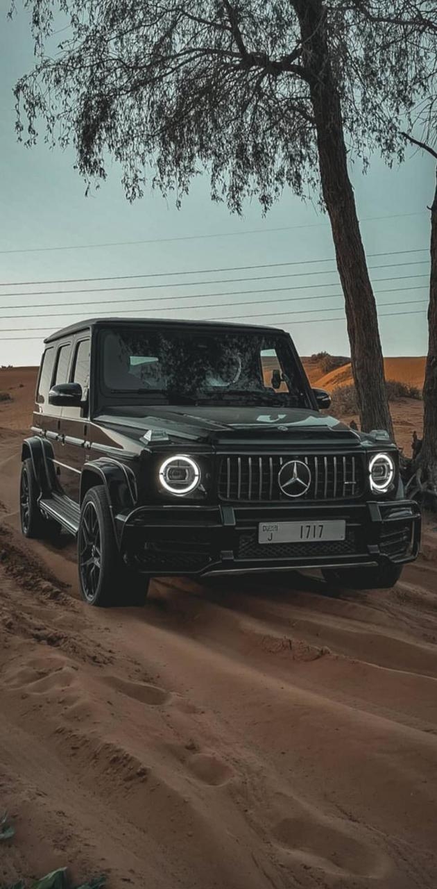 630x1280 BLACK G WAGON wallpaper, Phone