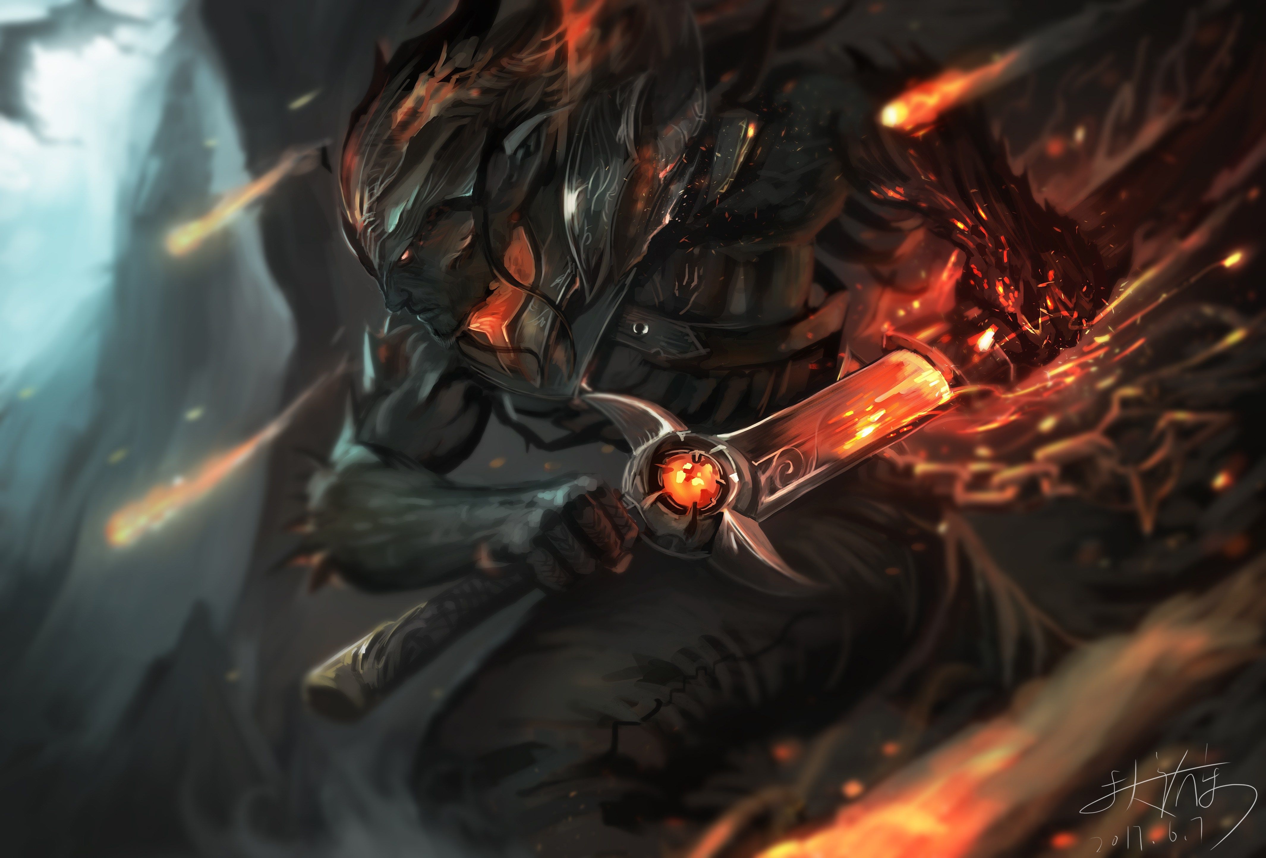 4260x2890 High Noon Yasuo Wallpaper, Desktop