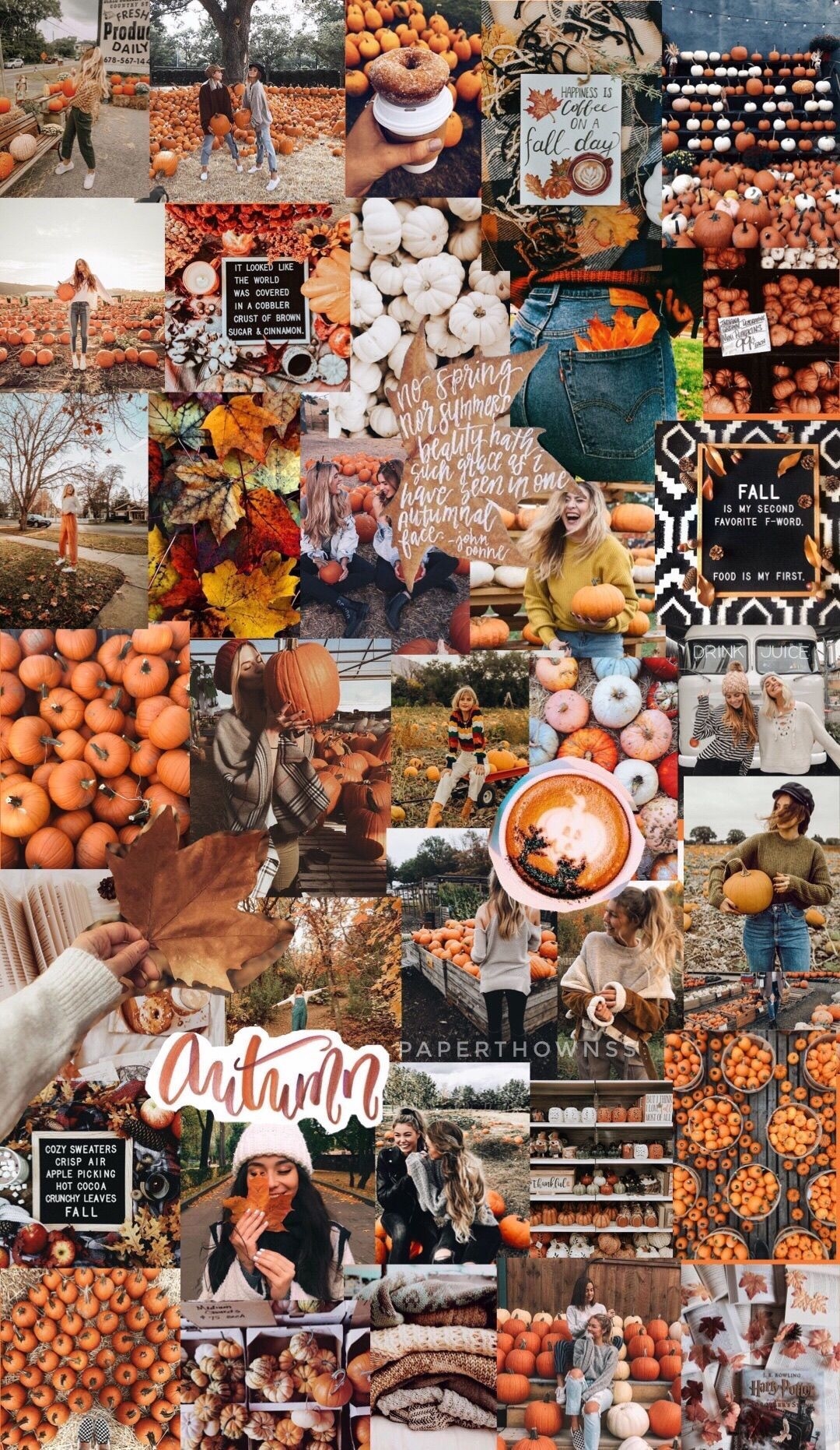 1080x1870 Autumn Collage Wallpaper. Cute Christmas Wallpaper, Fall Wallpaper, Fall Wallpaper Tumblr, Phone