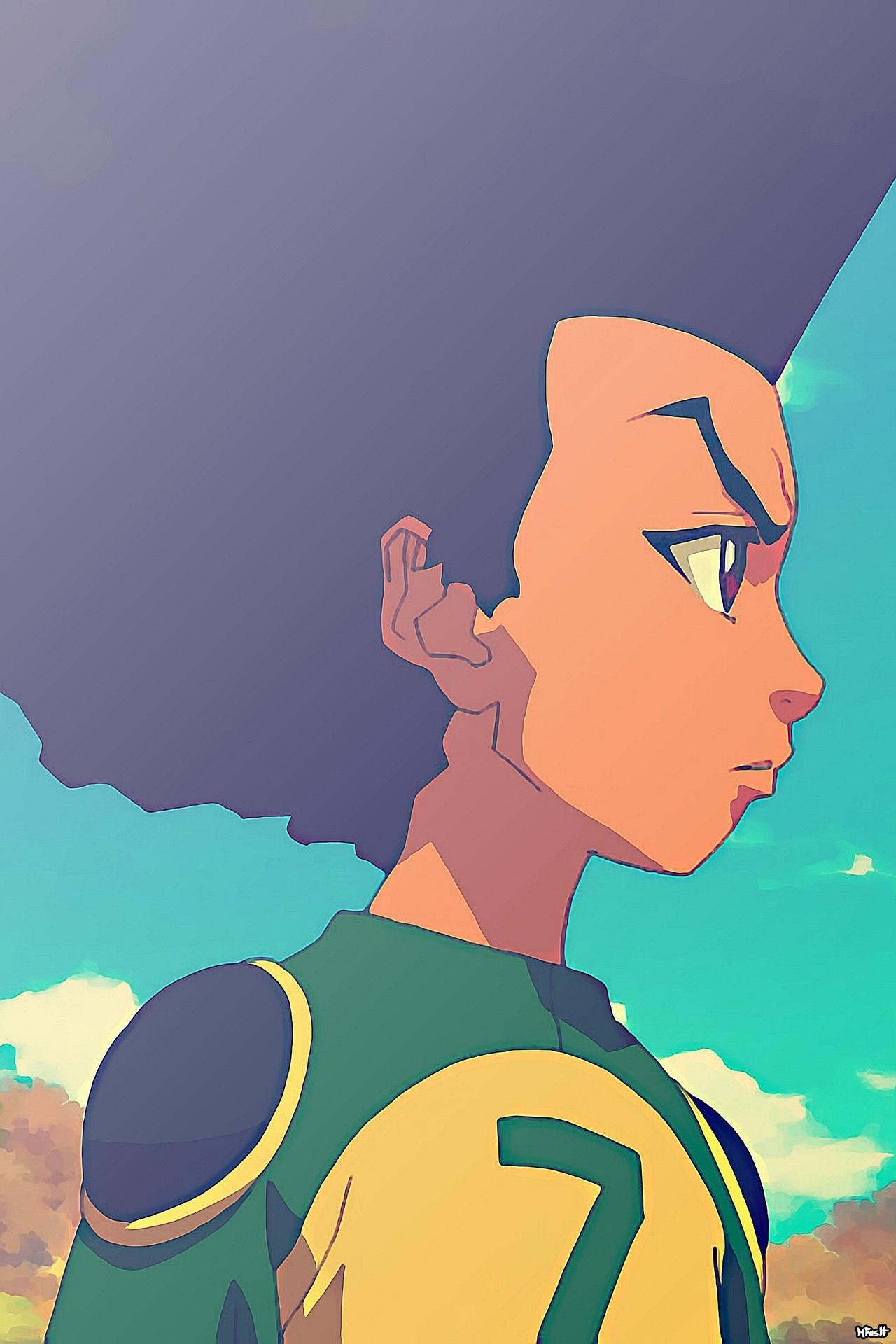 1280x1920 Riley Boondocks Wallpaper, Phone