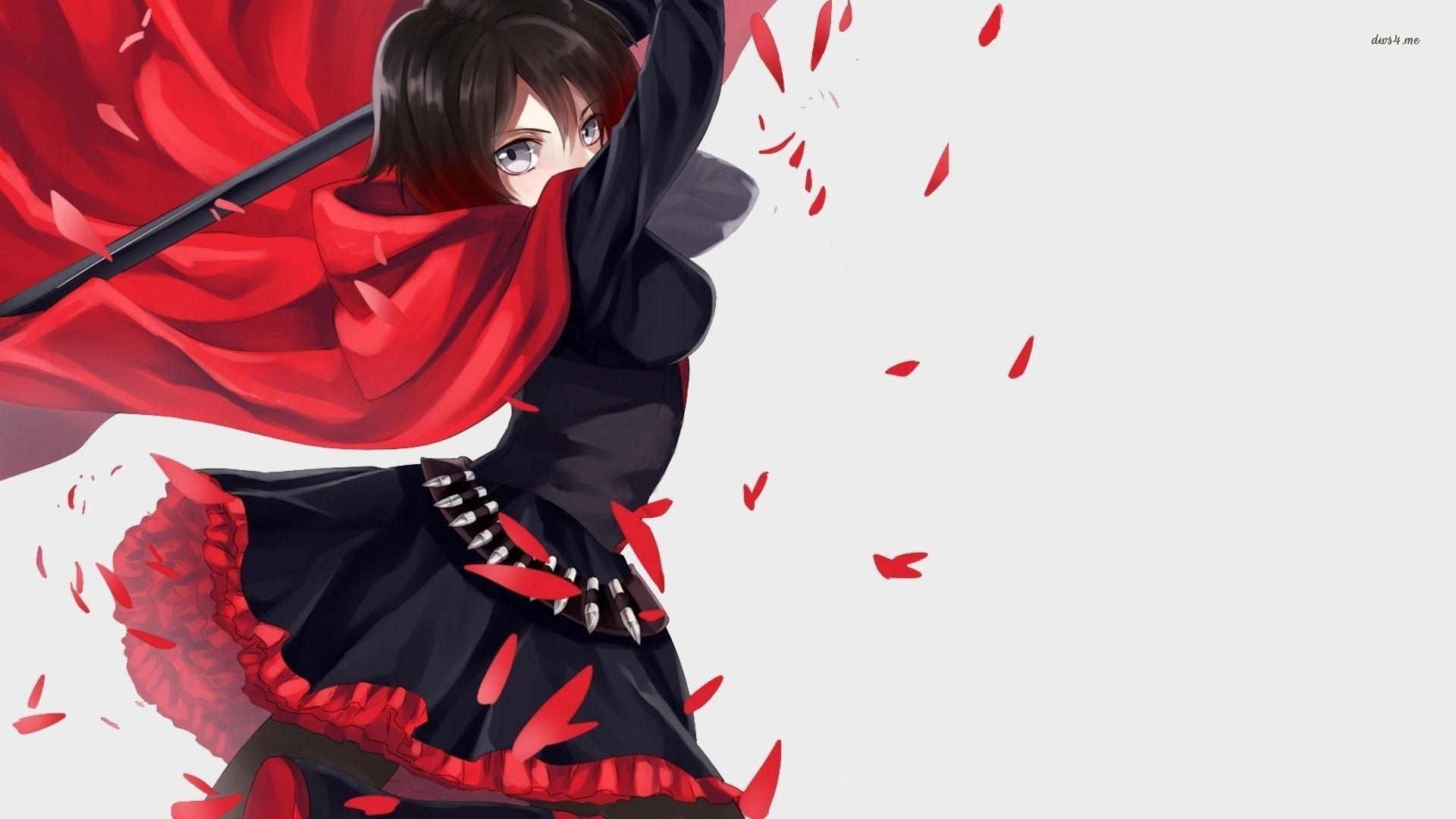 1920x1080 High Resolution Ruby Rose RWBY Wallpaper for Computer Full Size, Desktop