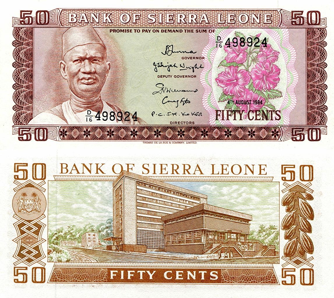 1150x1030 Wallpaper Banknotes 50 cents Sierra Leone Money, Desktop