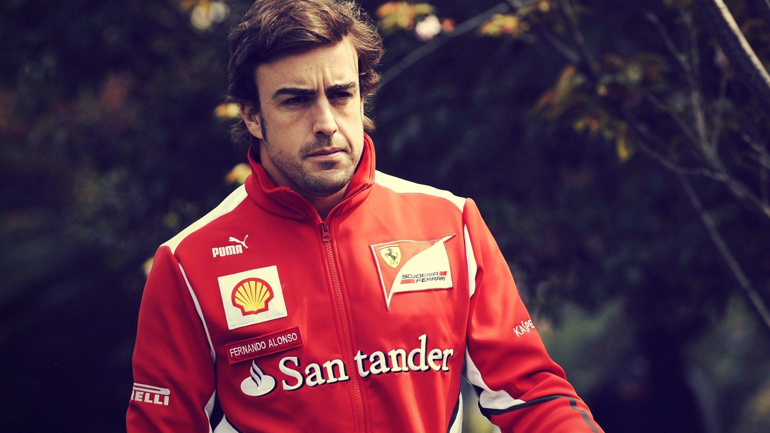 2560x1440 Ferrari formula one fernando alonso wallpaper, Desktop