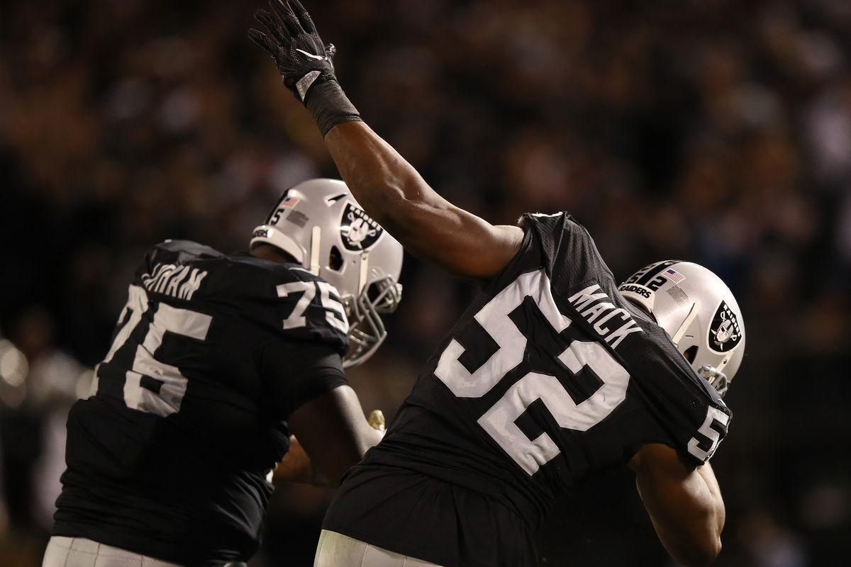 1200x800 Raiders DE Khalil Mack crushed the Broncos with one magnificent play, Desktop