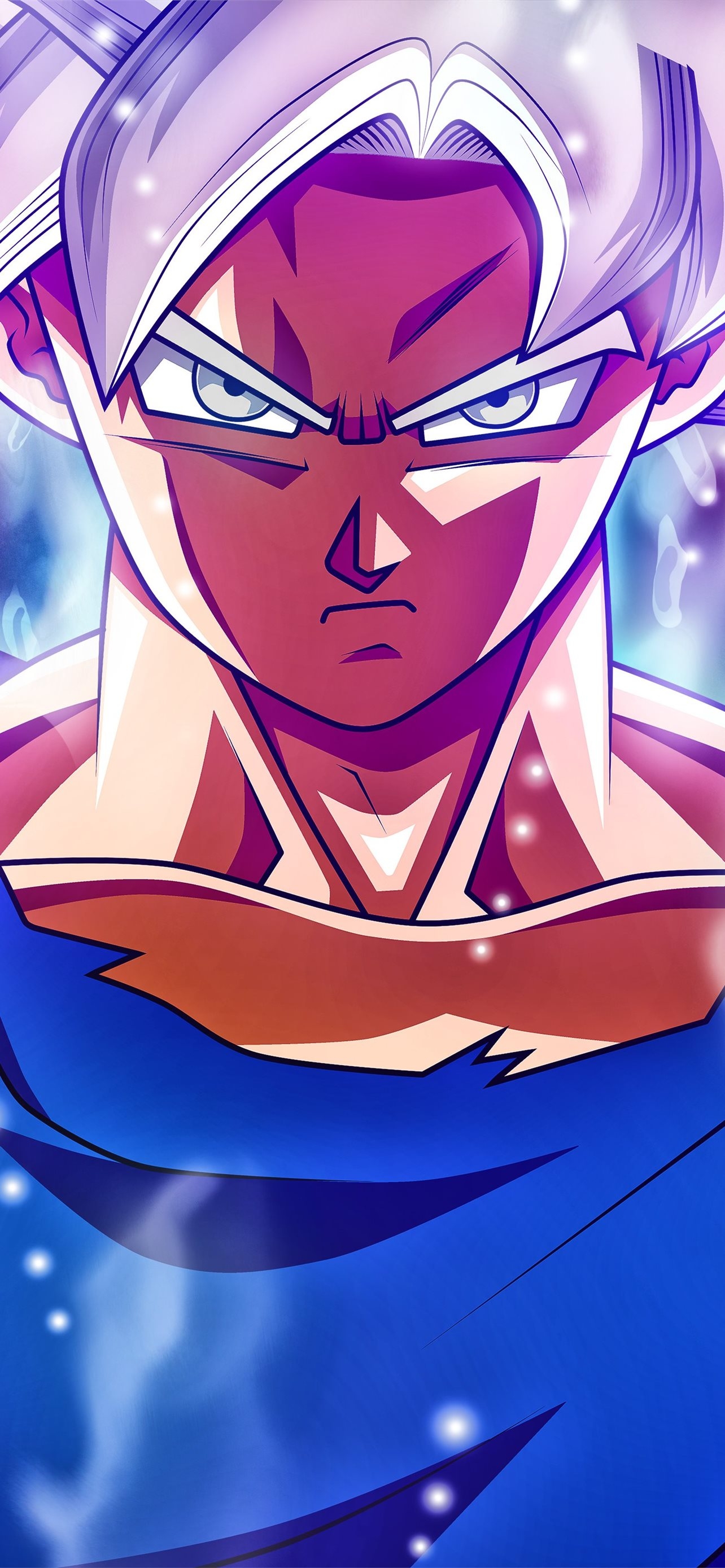 1290x2780 goku ultra instinct iPhone Wallpaper Free Download, Phone