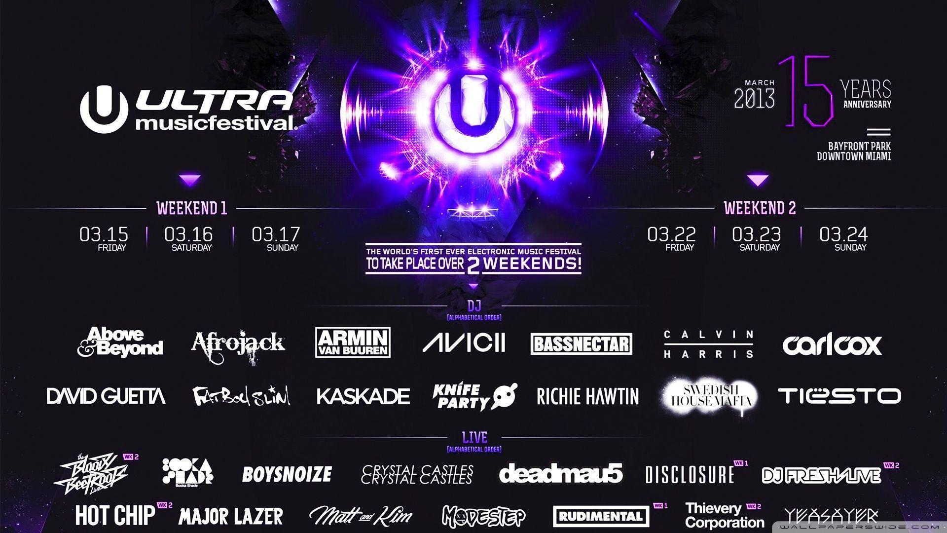 1920x1080 Ultra Music Festival 2013 HD desktop wallpaper, Widescreen, Desktop