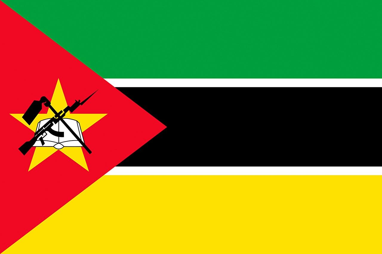 1280x860 Wallpaper Mozambique Flag Stripes, Desktop