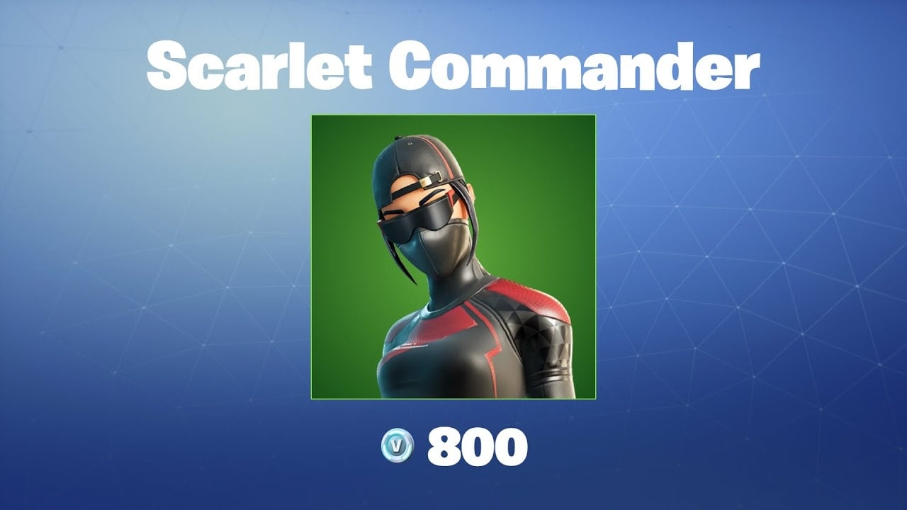 1280x720 Scarlet Commander Fortnite wallpaper, Desktop