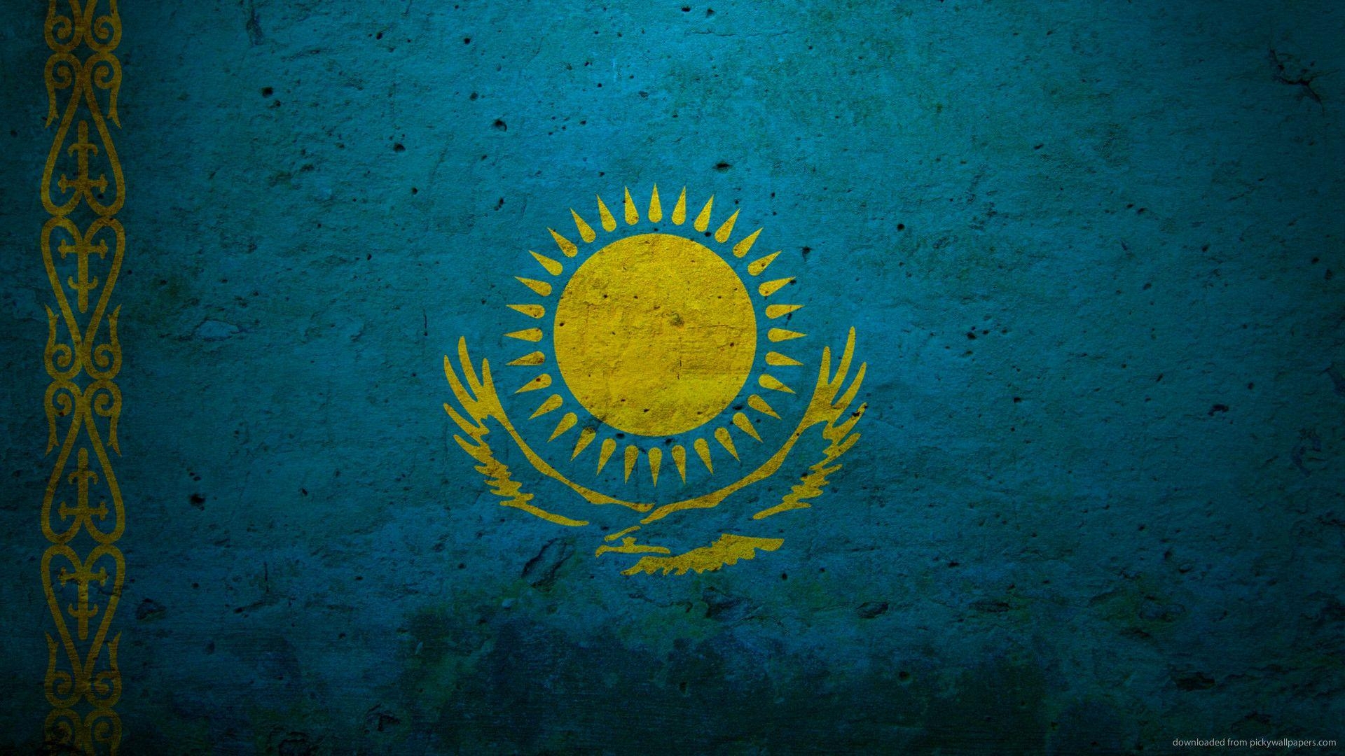 1920x1080 Flag Of Kazakhstan. Download HD Wallpaper, Desktop