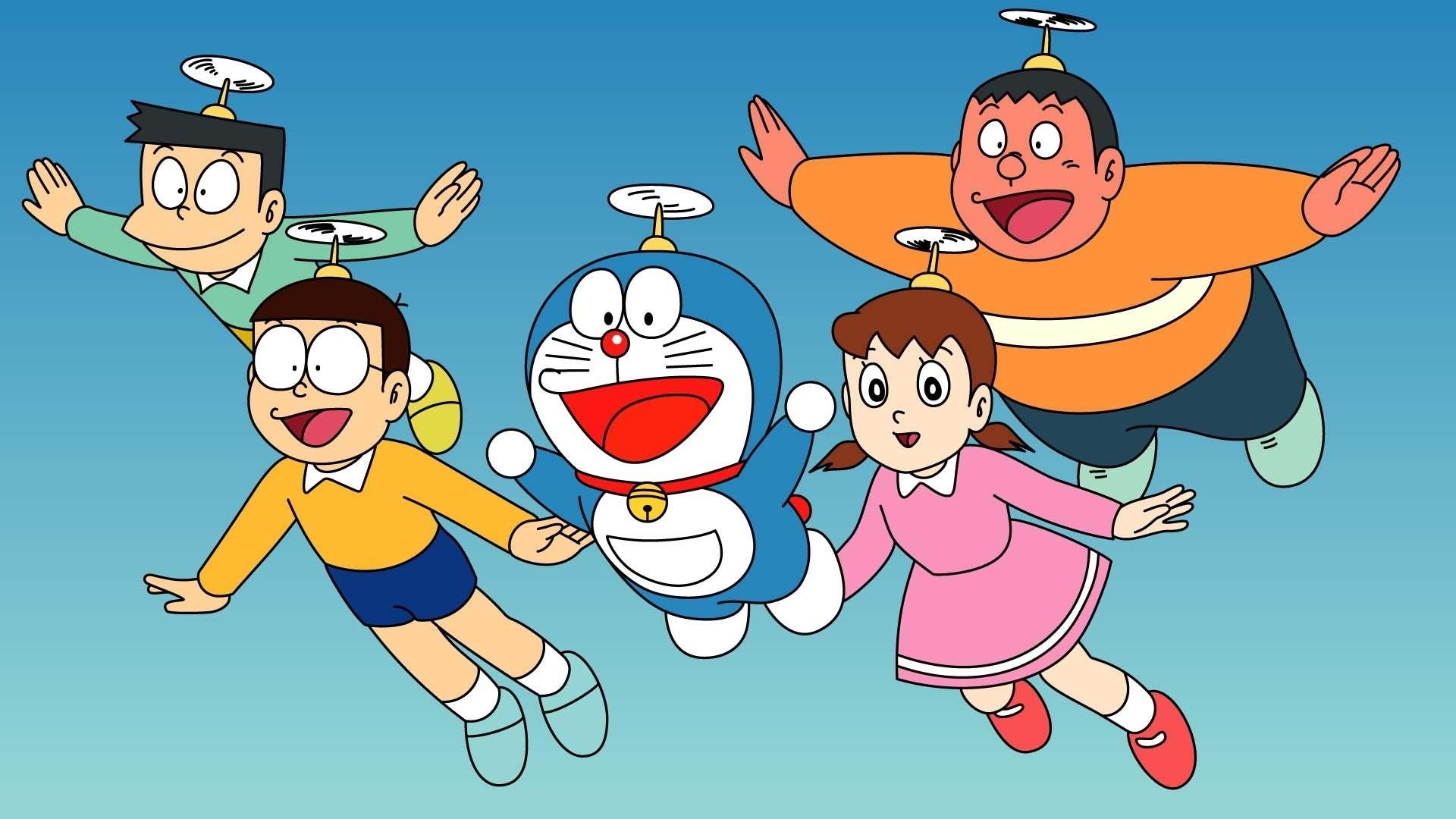 1920x1080 Doraemon 3D Wallpaper 2018, Desktop