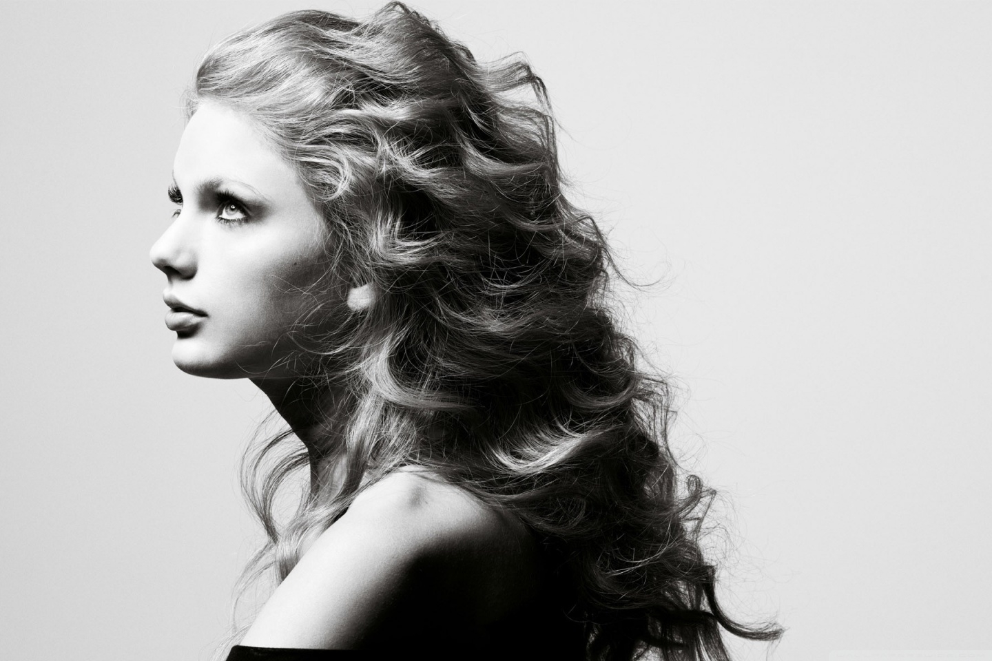 1440x960 Taylor Swift In Black And White Ultra HD Desktop Background Wallpaper for 4K UHD TV, Tablet, Desktop