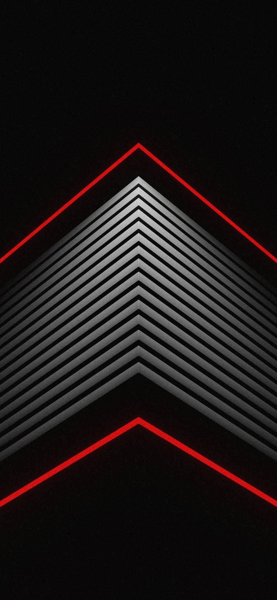 890x1920 Download iPhone 14 Pro Black Red Roof Wallpaper, Phone